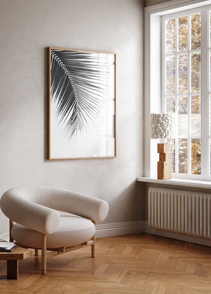 Tyylikäs Palm Leaf -juliste