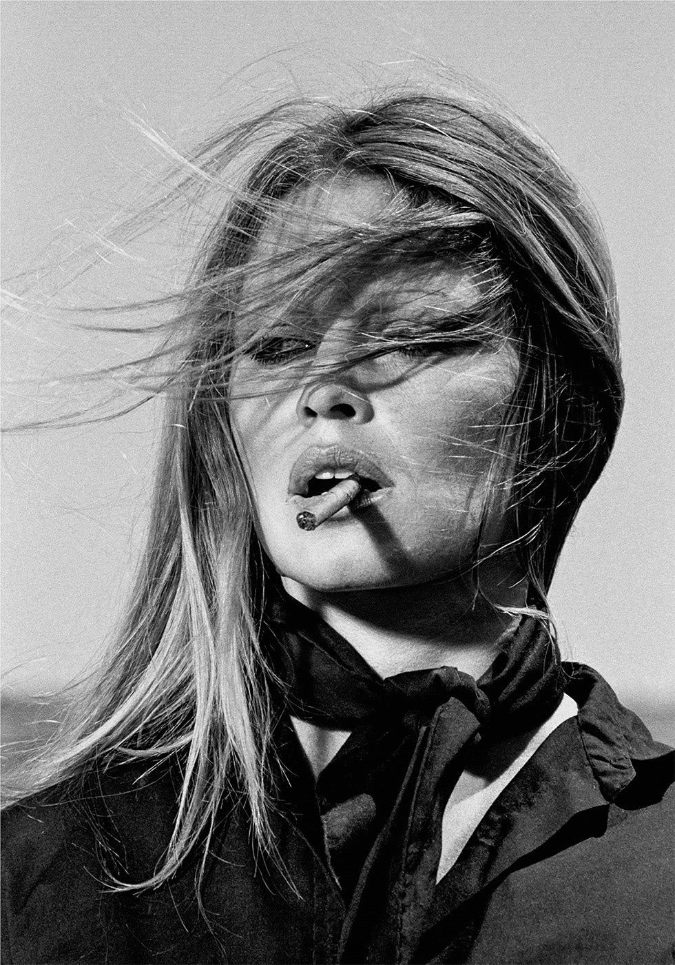 Brigitte Bardot Portrait Plakat - Posterbox.dk