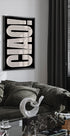 CIAO, typographic vertical Plakat - Posterbox.dk