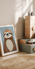 Happy Sloth -juliste - Posterbox.dk