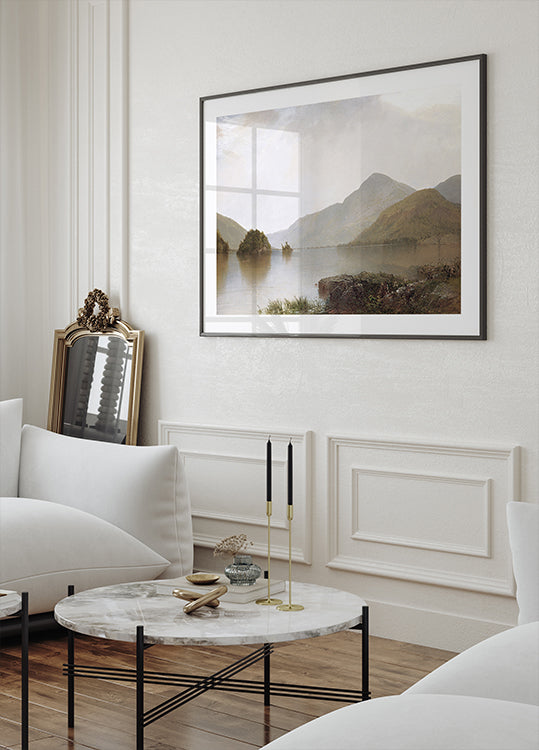 John Frederick Kensett - Lake George Plakat - Posterbox.dk