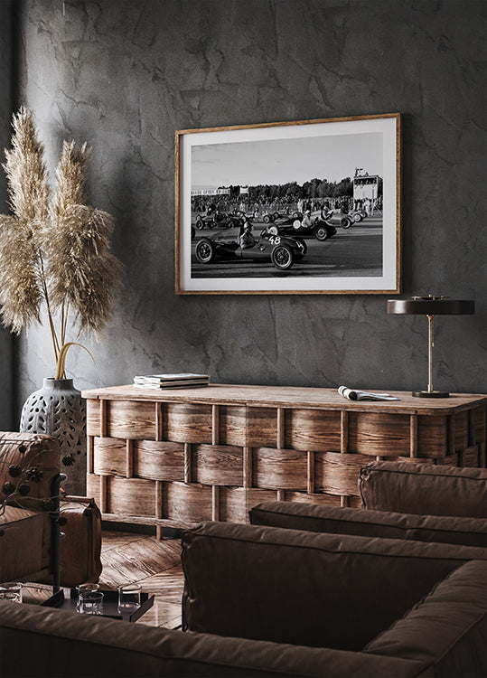 Retro Moto Competition Plakat - Posterbox.dk