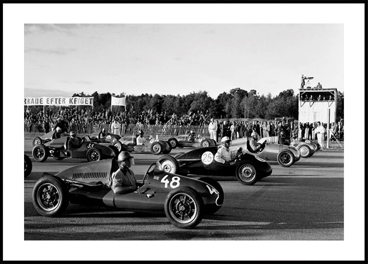 Retro Moto Competition Plakat - Posterbox.dk