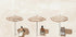 Striped Umbrellas Plakat - Posterbox.dk