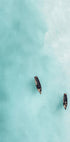Tranquil Boats Ocean Aerial Plakat - Posterbox.dk