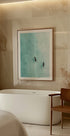 Tranquil Boats Ocean Aerial Plakat - Posterbox.dk