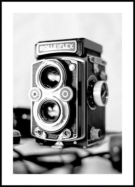 Vintage Camera Plakat - Posterbox.dk