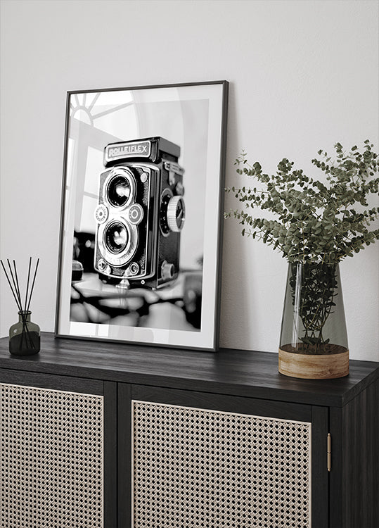 Vintage Camera Plakat - Posterbox.dk