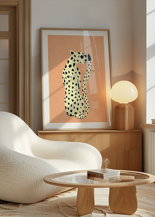 Cool Cheetah Plakat - Posterbox