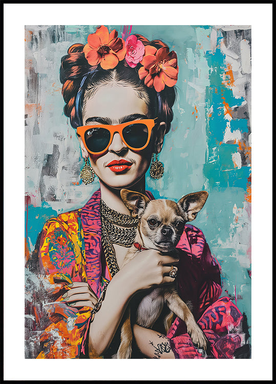 Frida Chihuahua - Posterbox