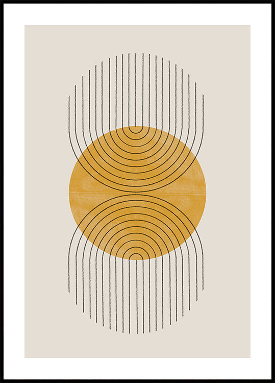 Symmetric Waves - Posterbox