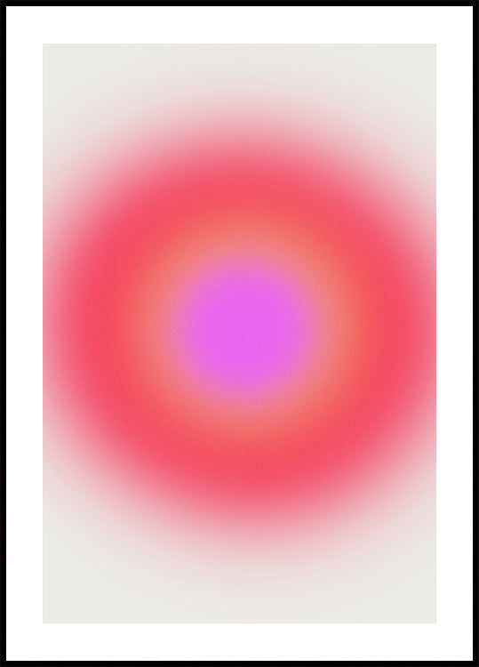 Radiant Glow Sphere Plakat - Posterbox