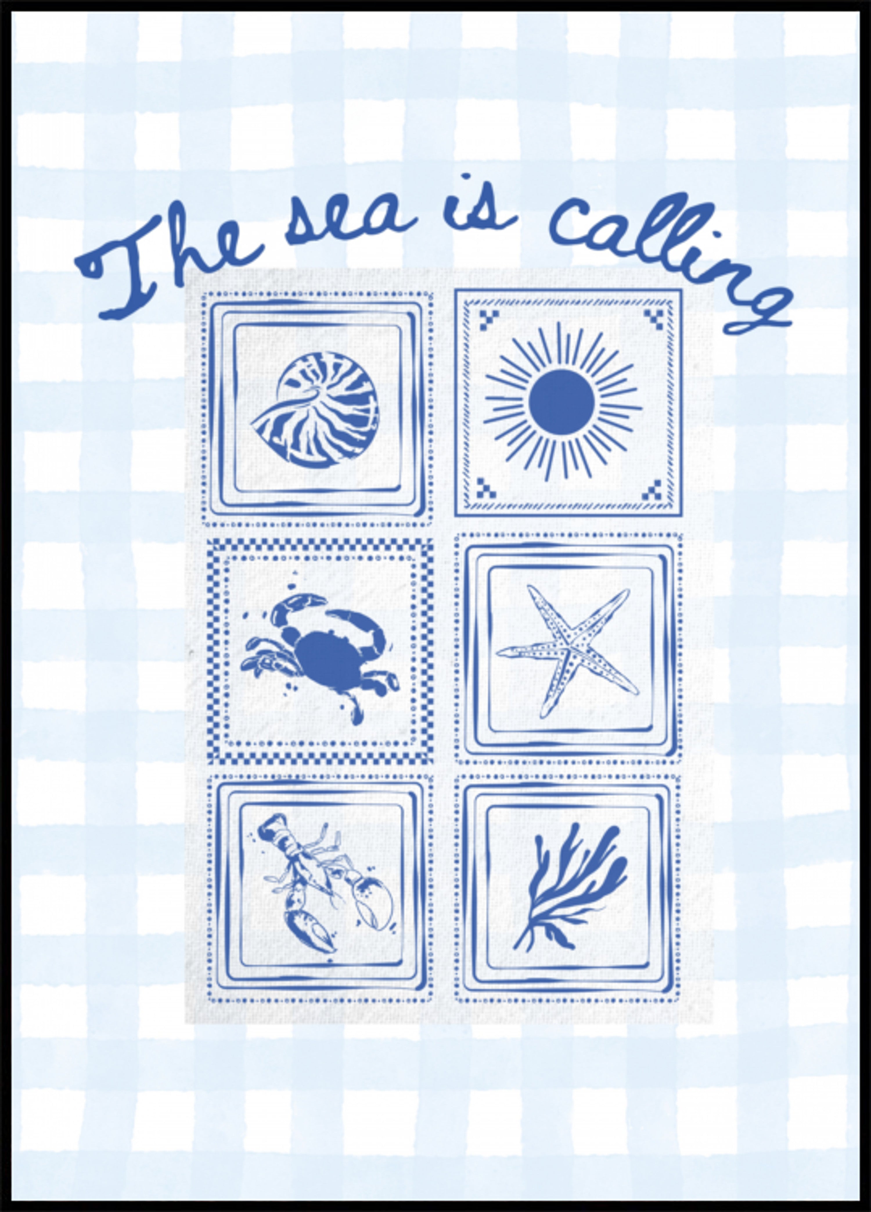 Coastal Sea Life -laatat