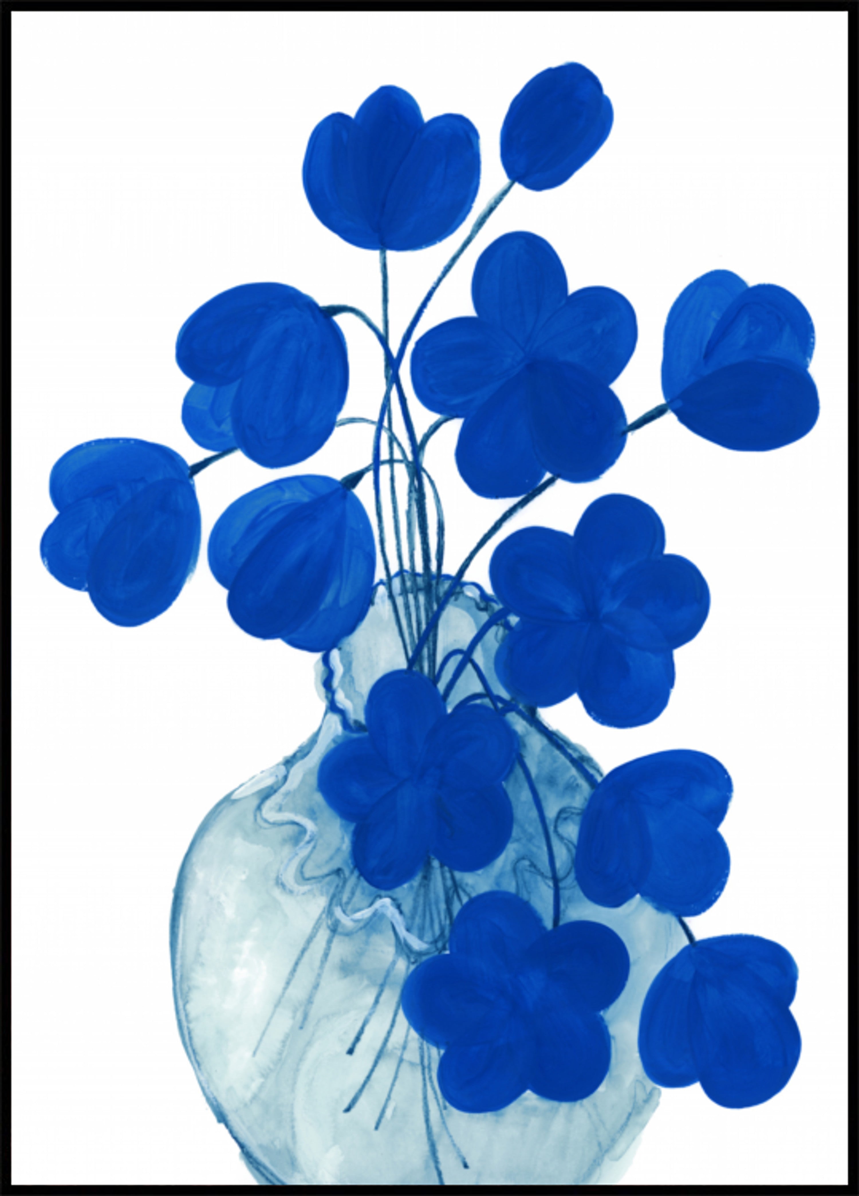 Deep Blue kukkamaljakko