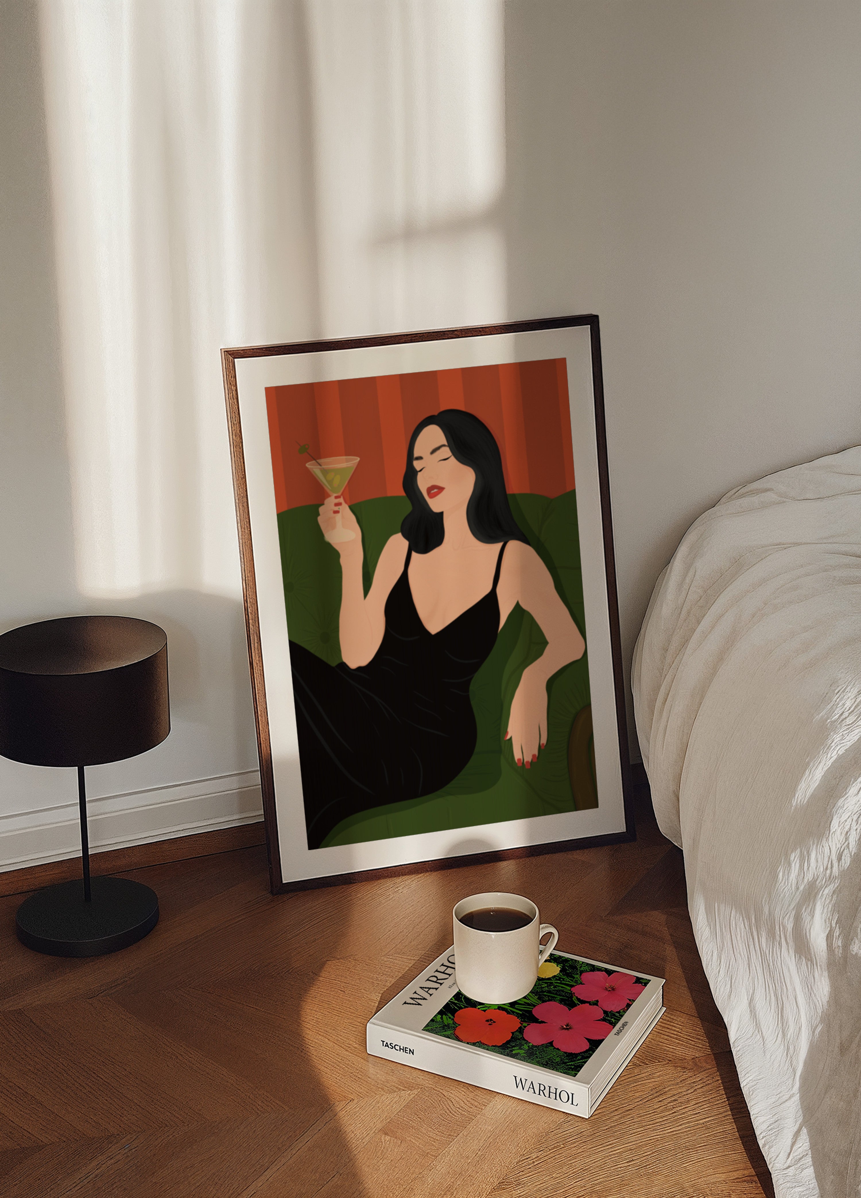 Tyylikäs Martini Lady