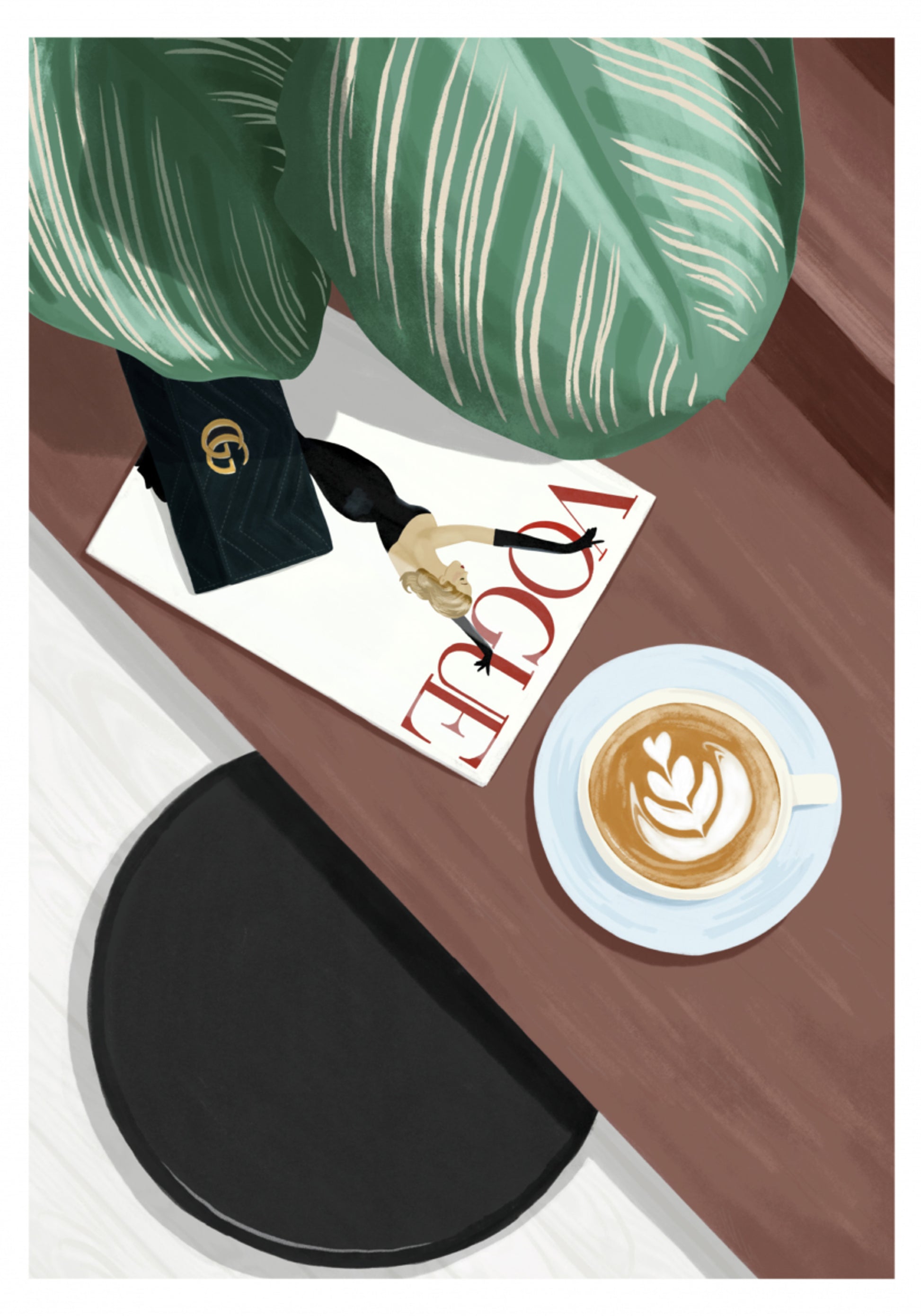 Tyylikäs Coffee Flatlay