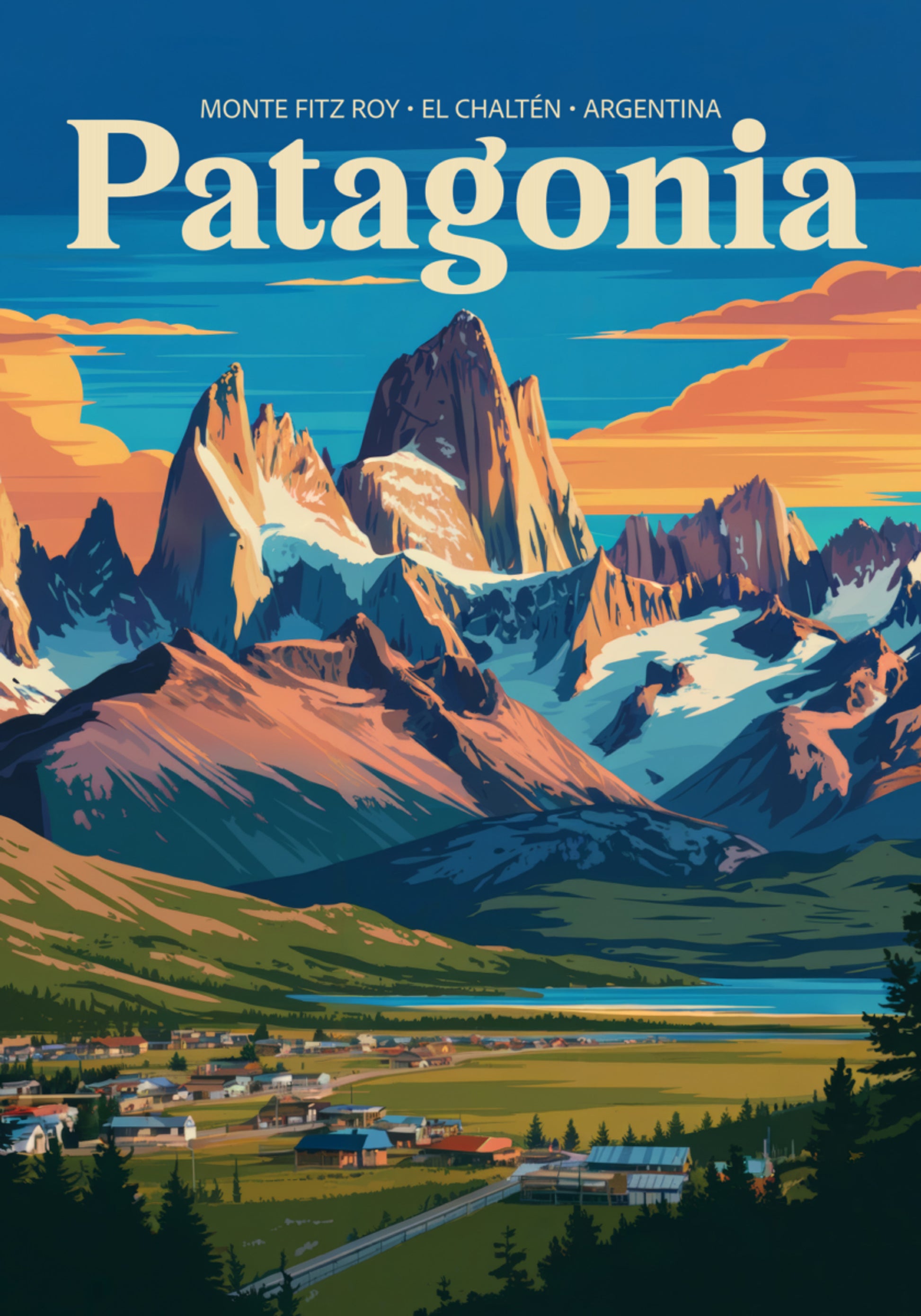 El Chalténin laakson hehku