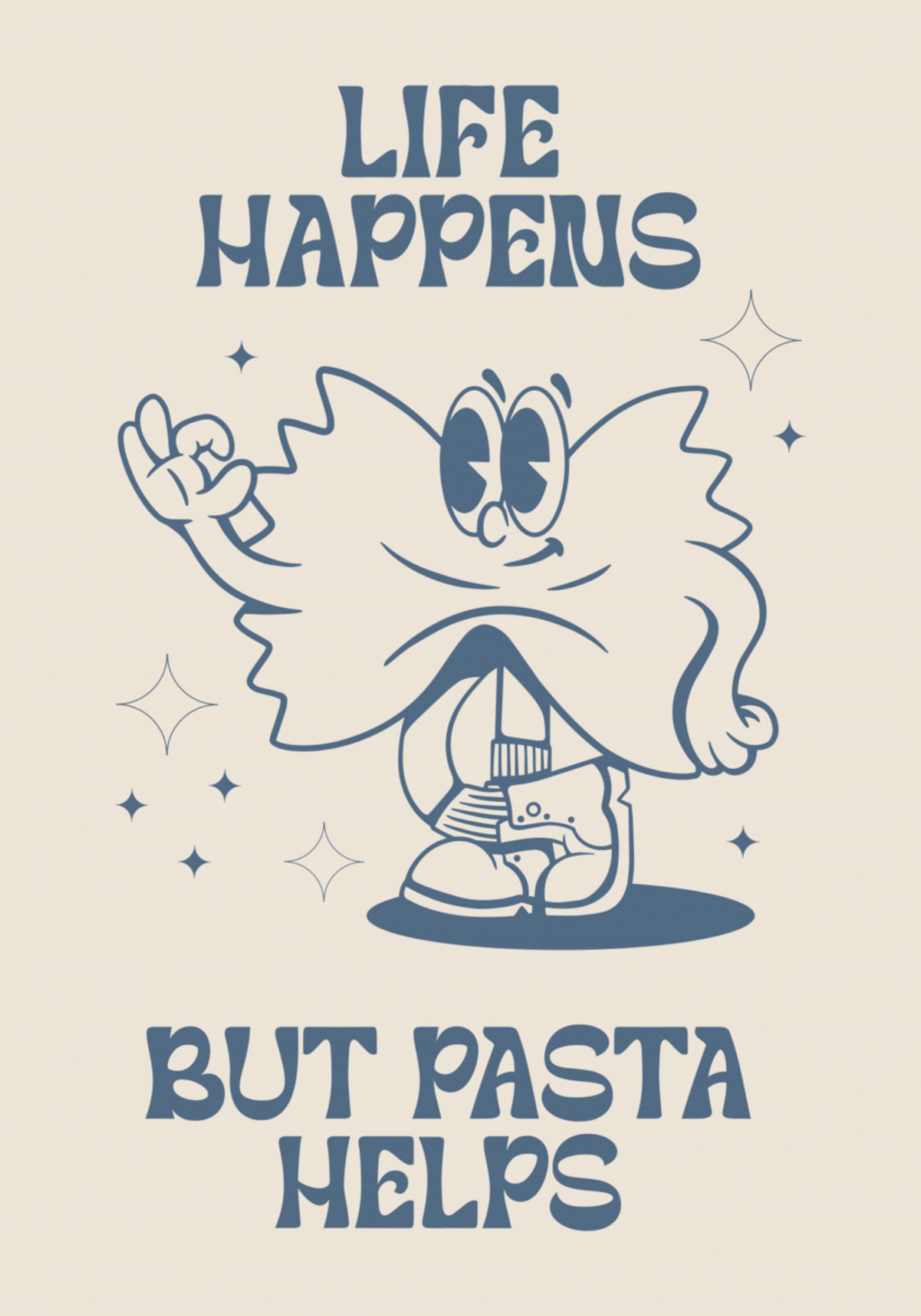 Life Happens Pasta auttaa