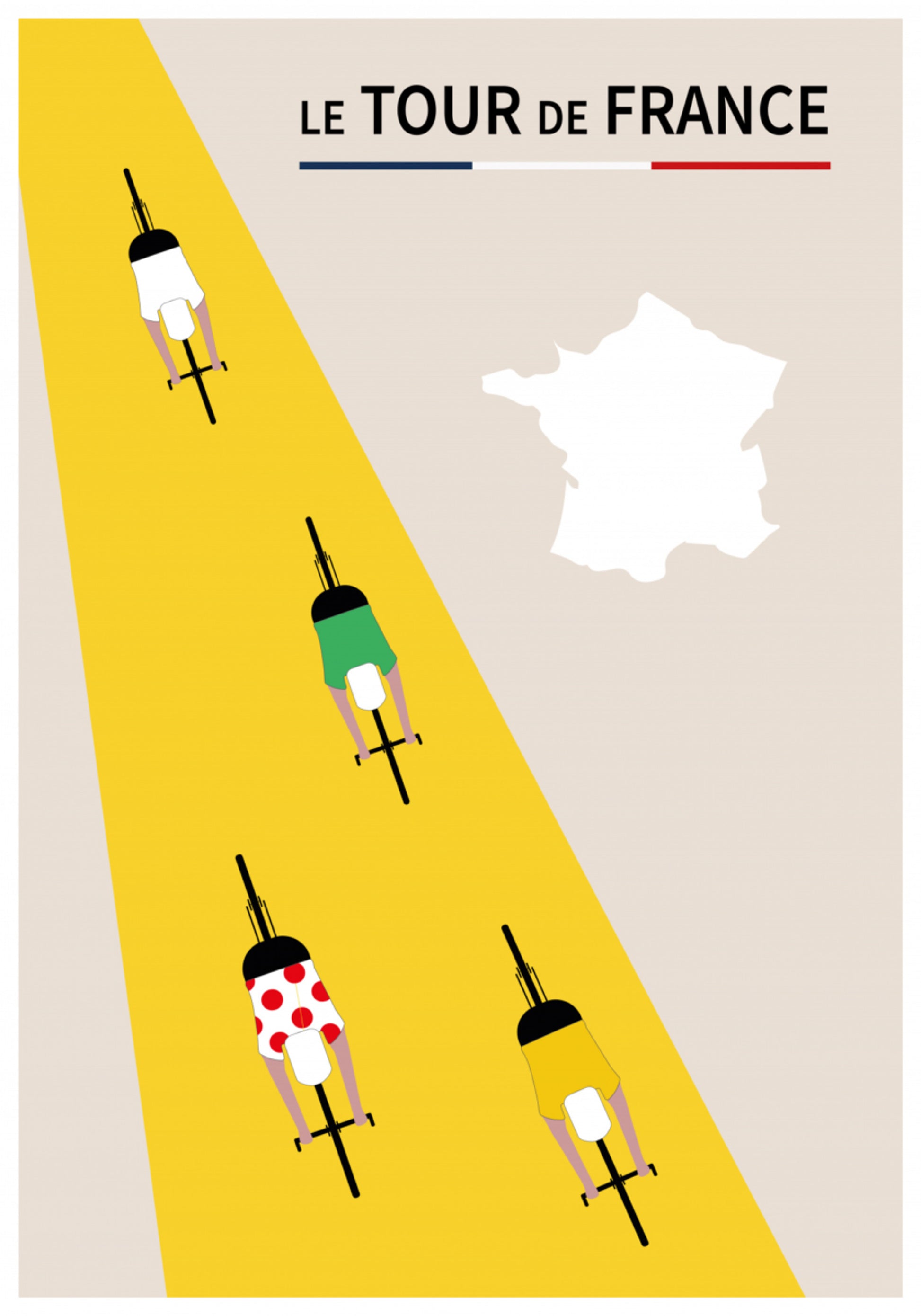 Tour de Francen pyöräilijät