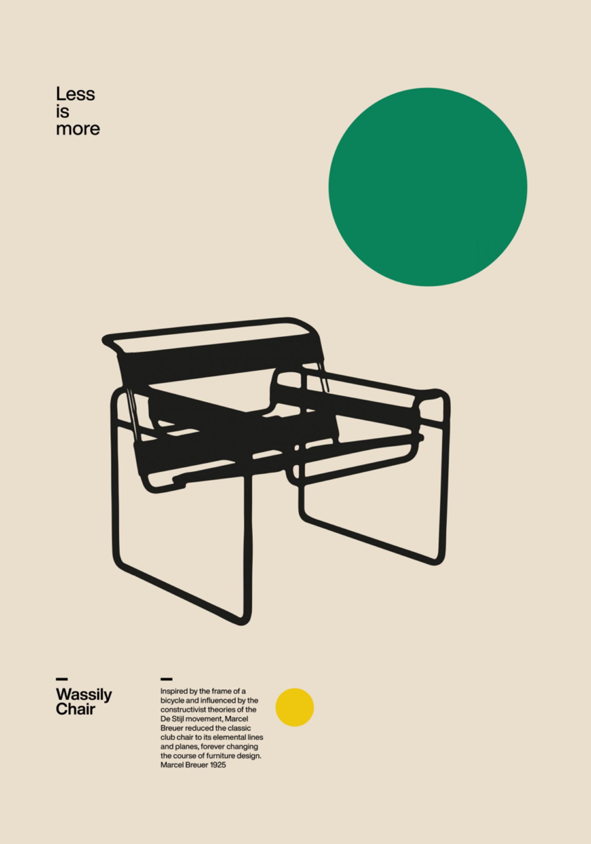 Bauhaus Design tuoli