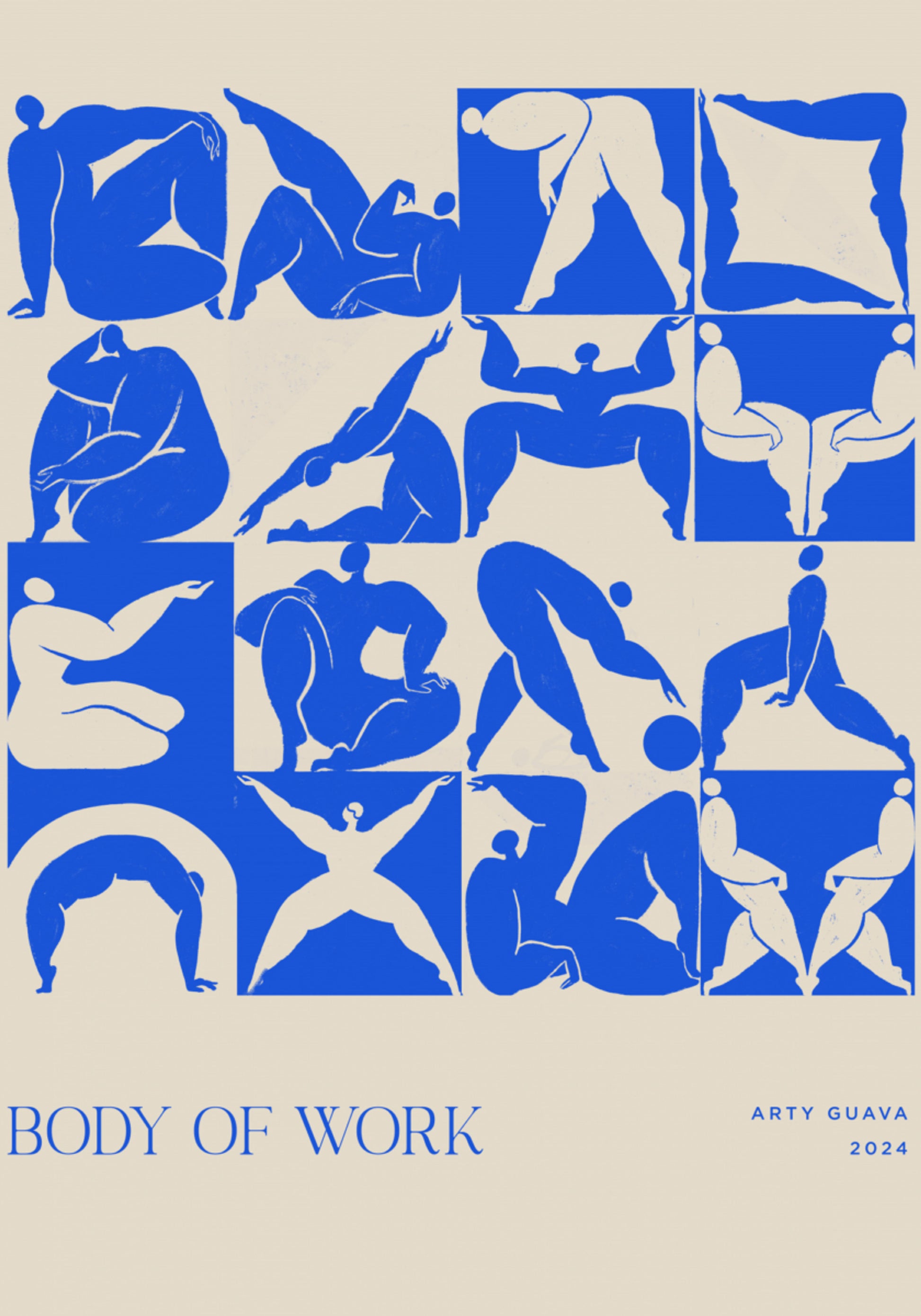 Body of Work (sininen)