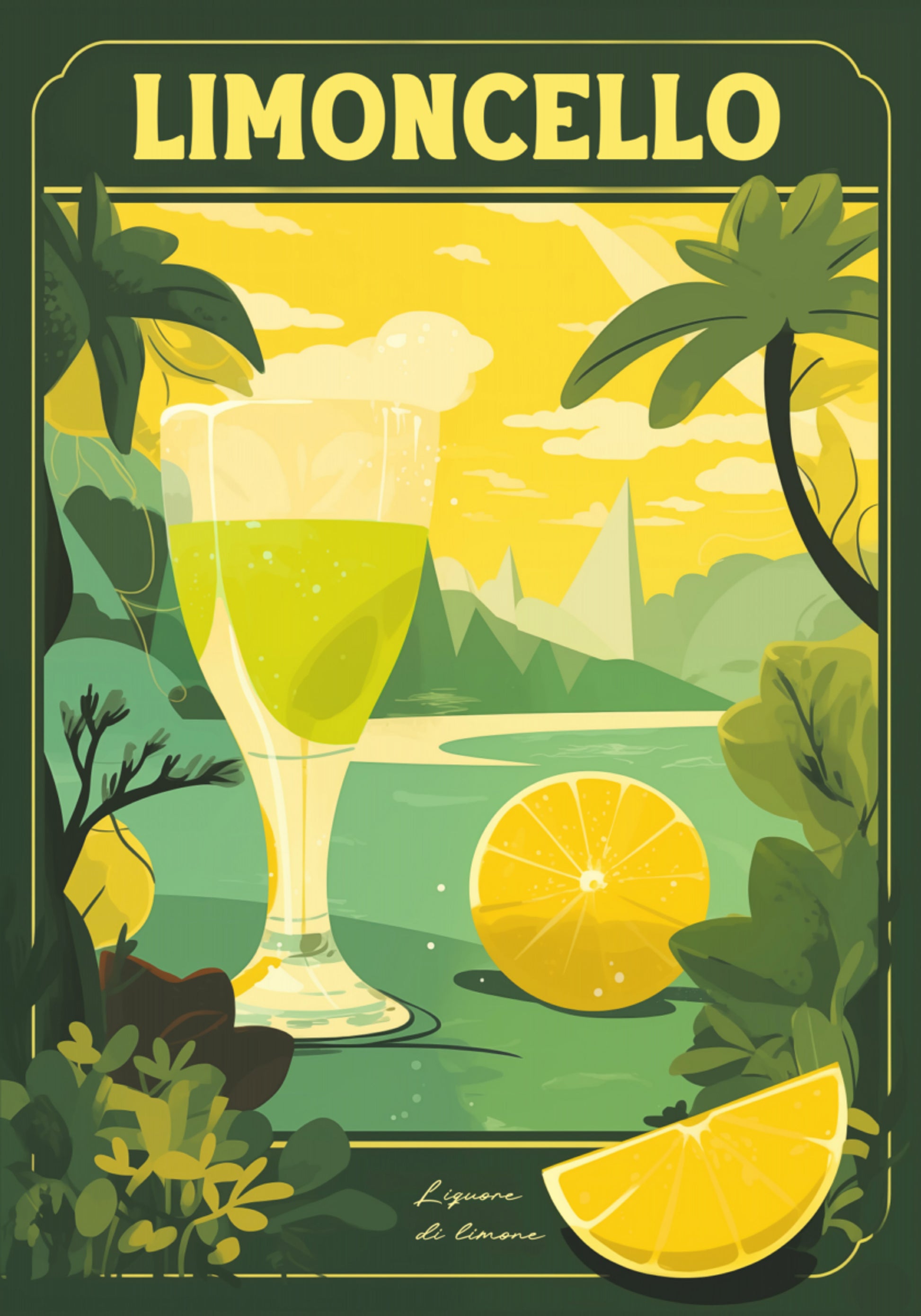 Limoncellon sitruunamaisema