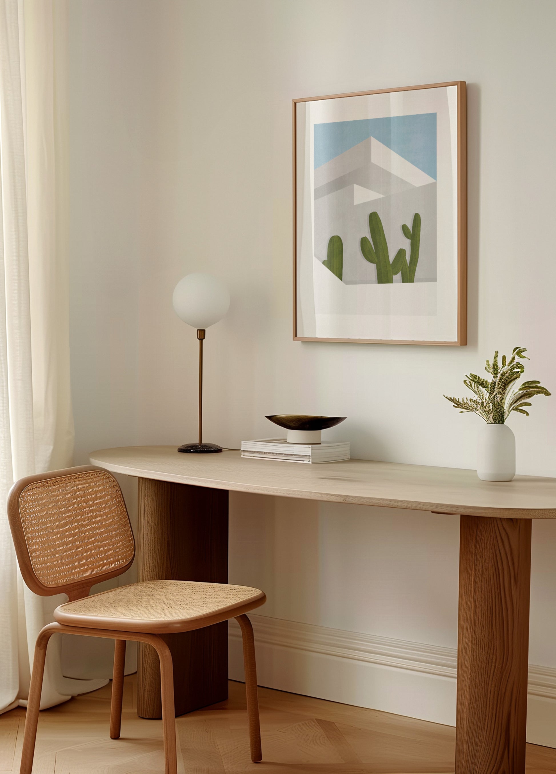 Minimalistiset aavikkokaktukset