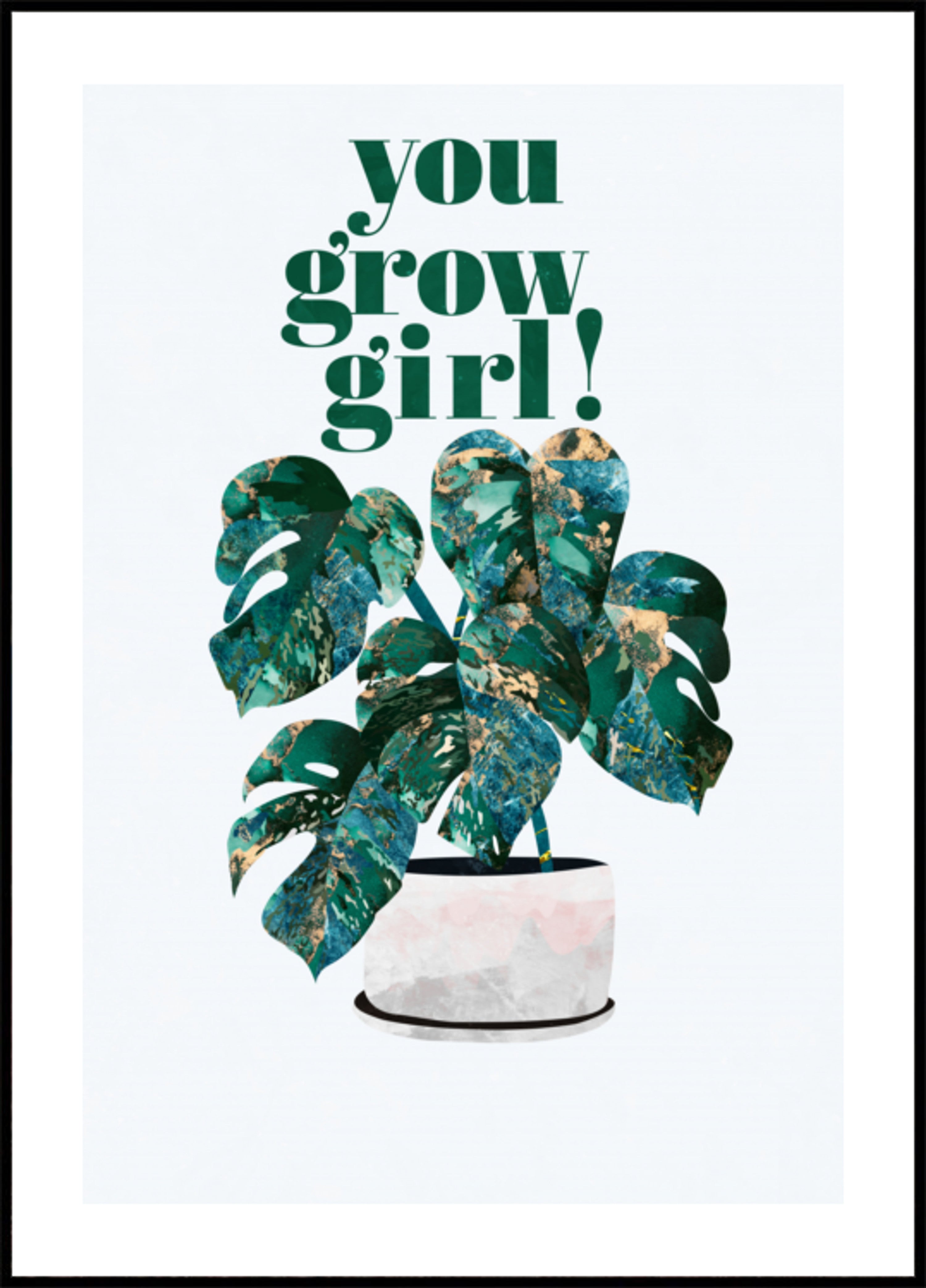 Sinusta kasvaa tyttö Monstera
