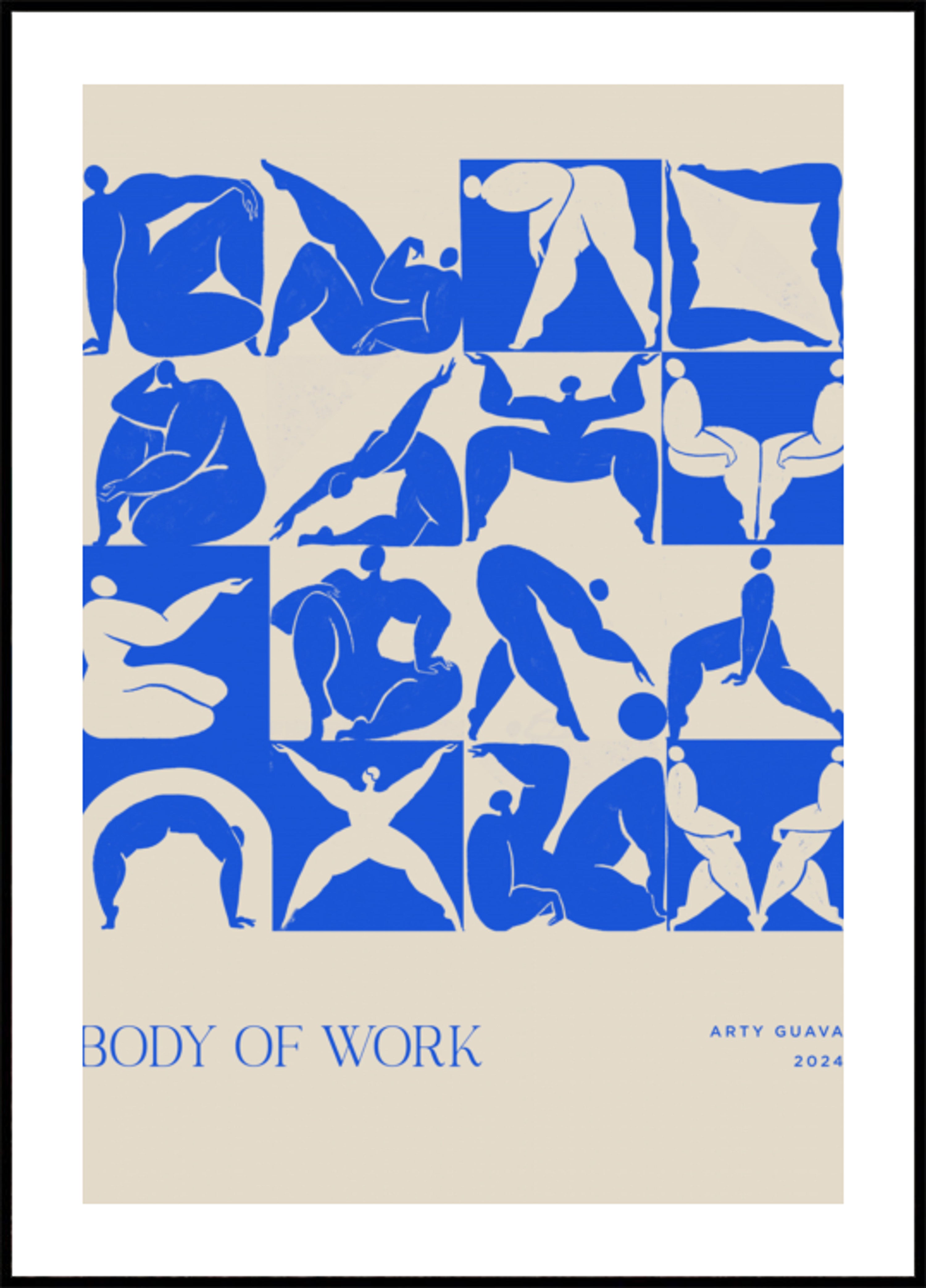 Body of Work (sininen)