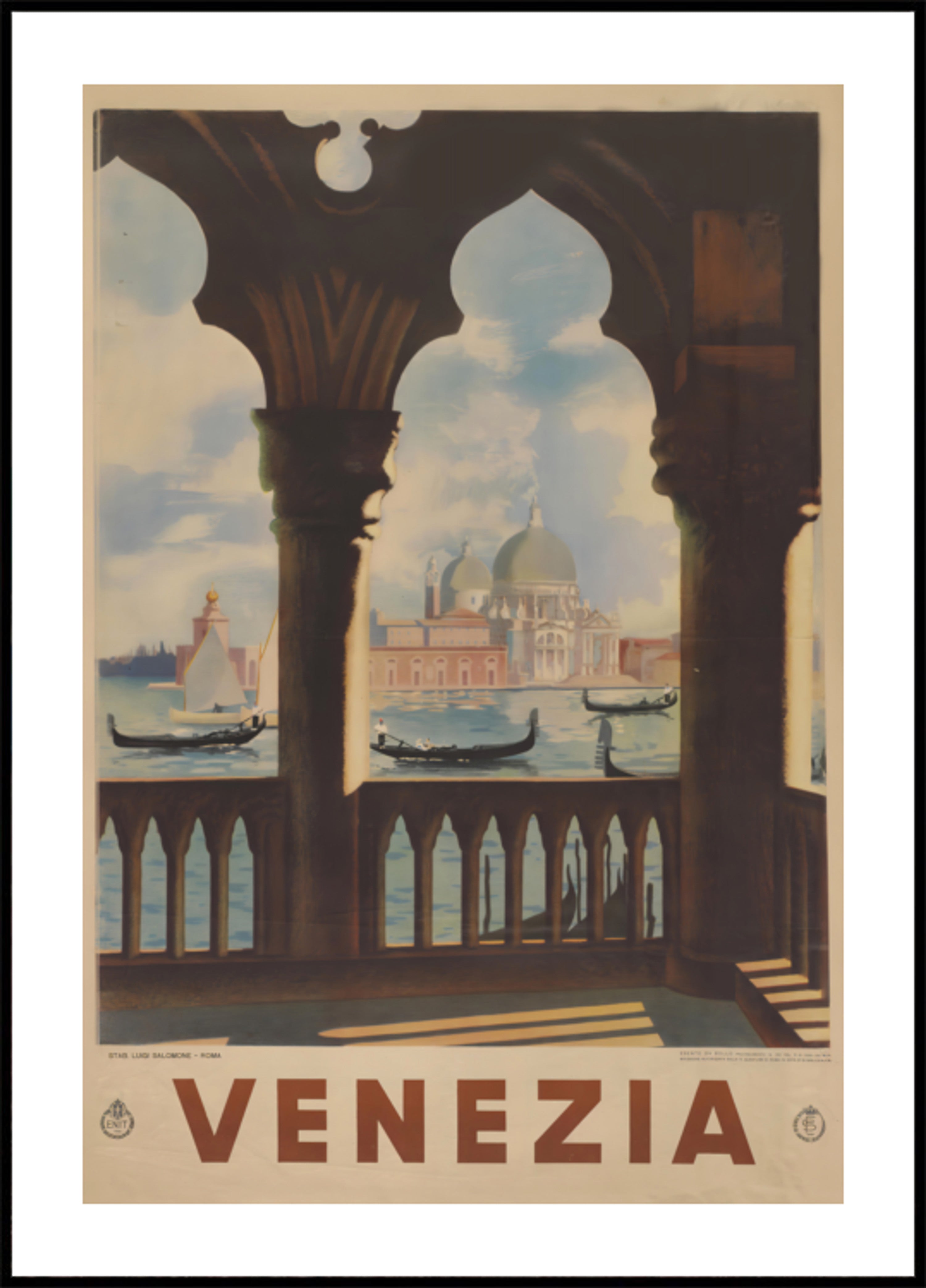 Venetsian Grand Canal -näkymä