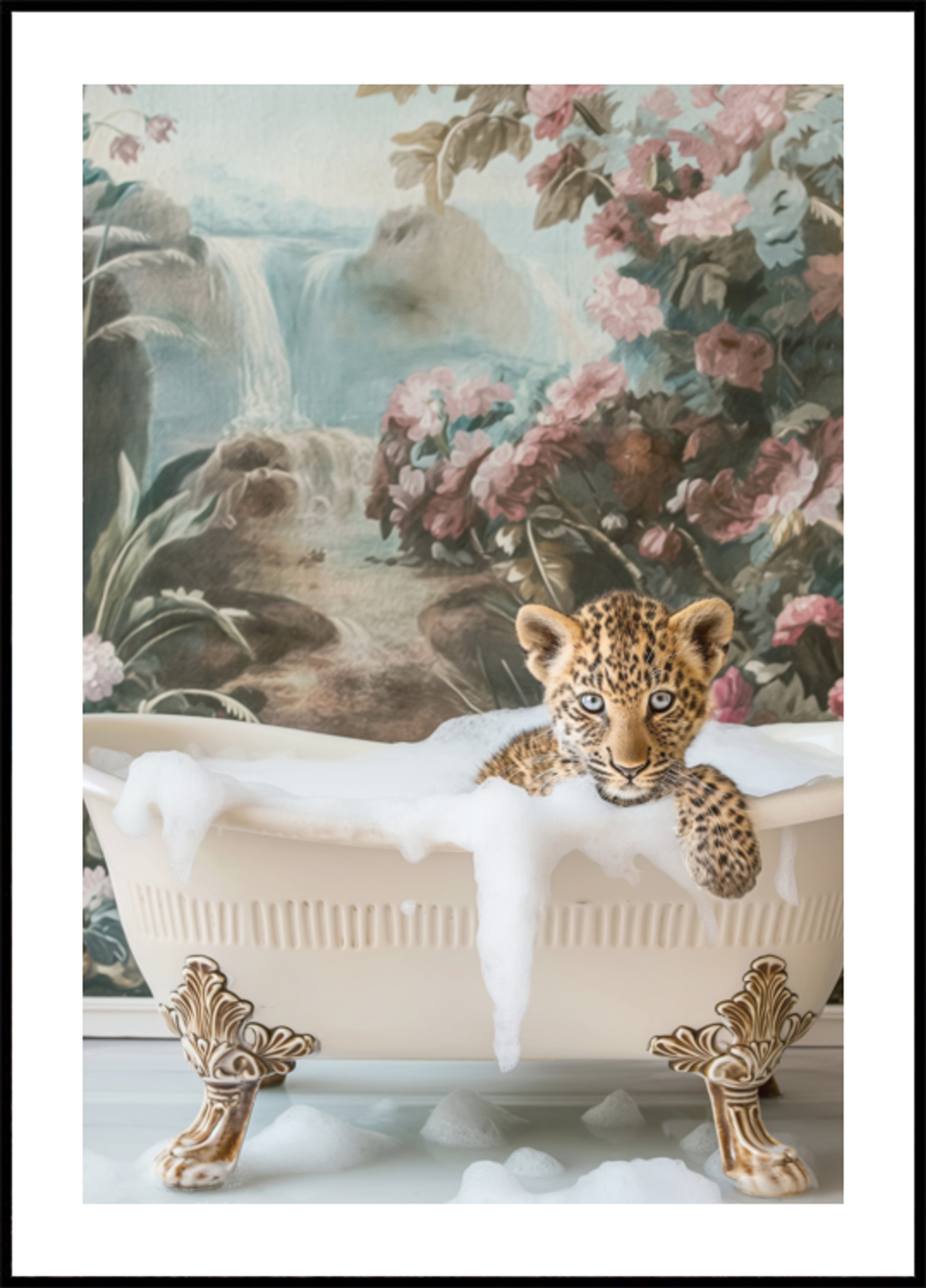 Leopard Cub -vaahtokylpy