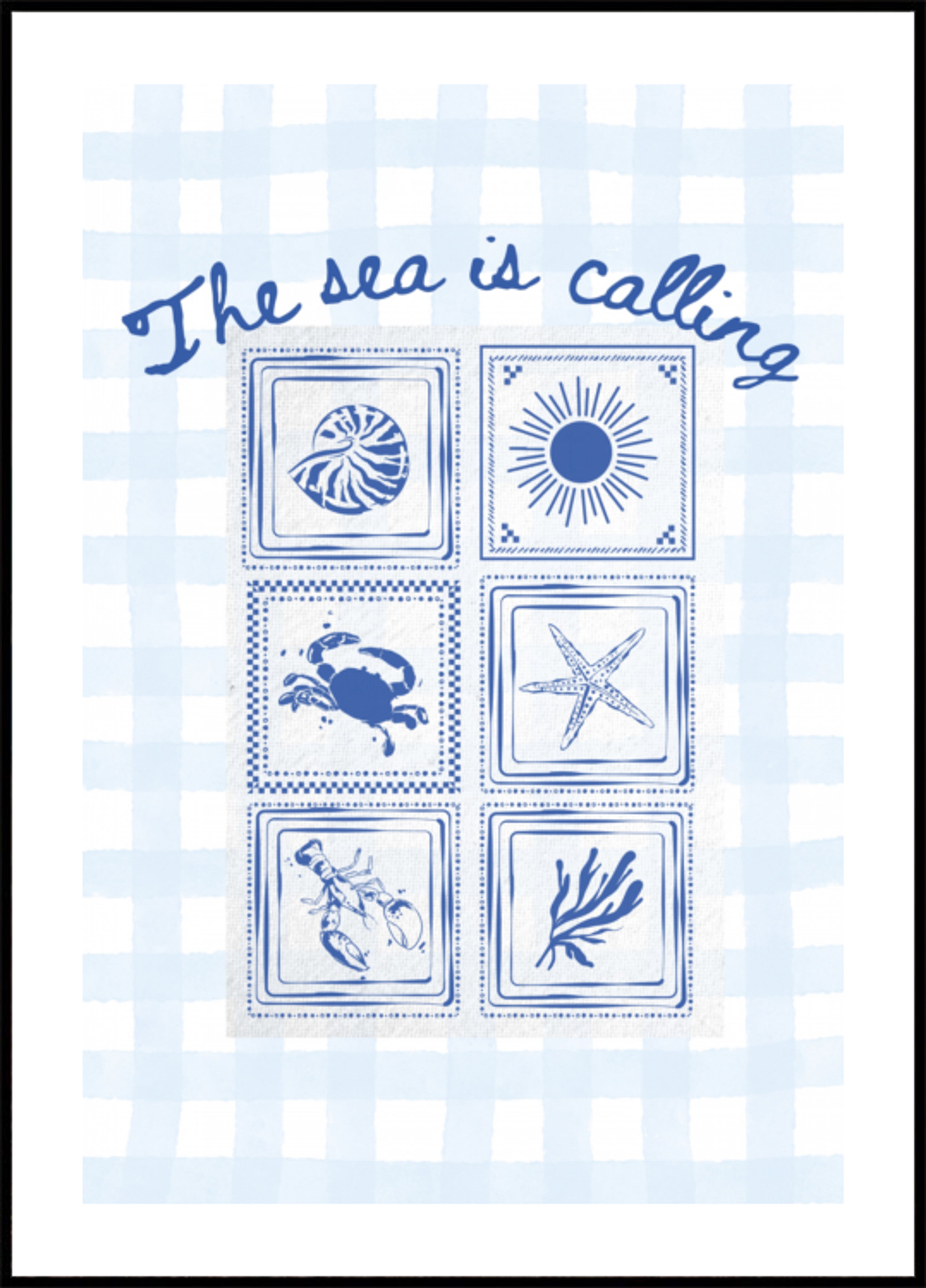Coastal Sea Life -laatat