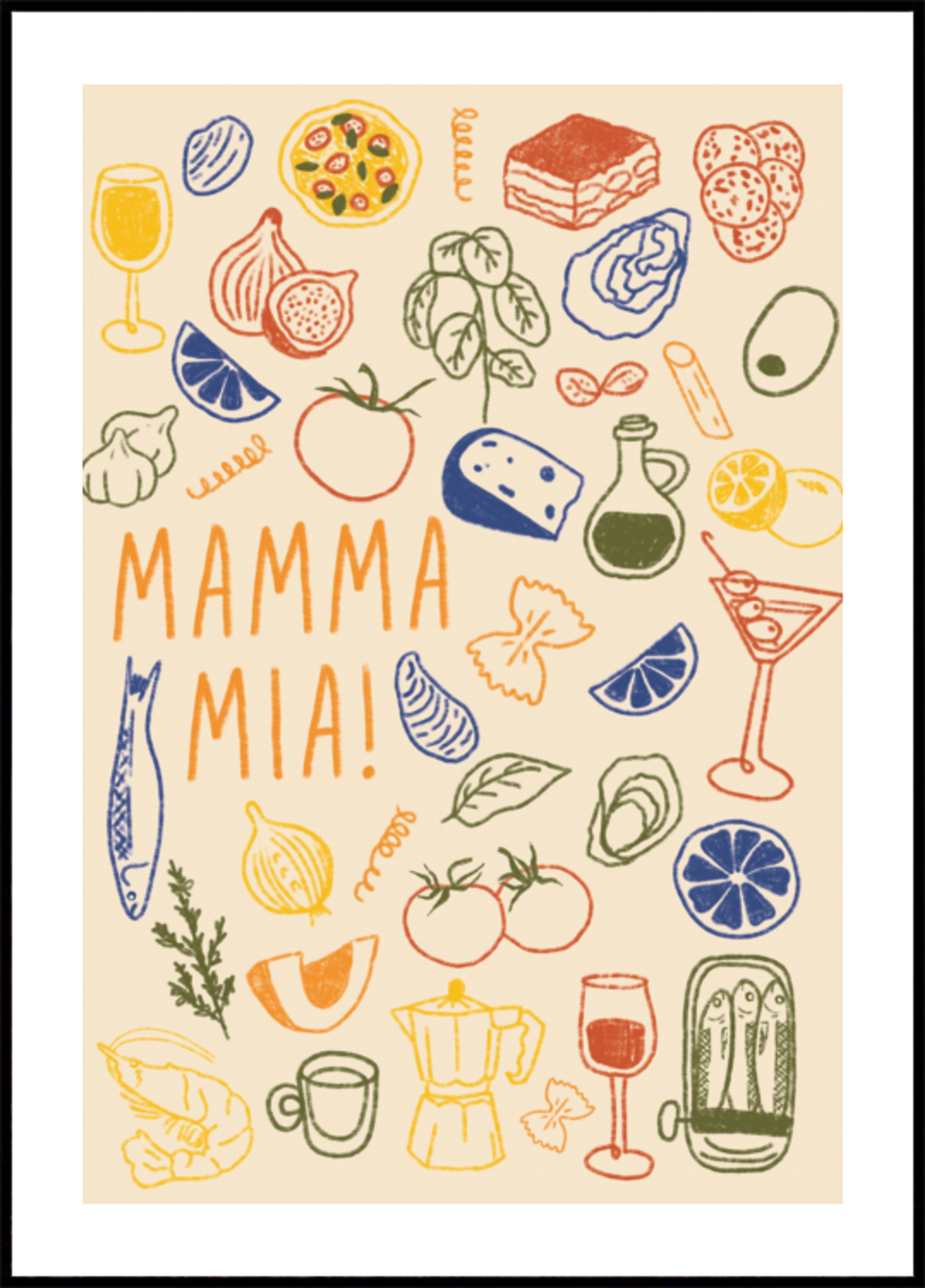 Mamma Mia italialaista ruokaa