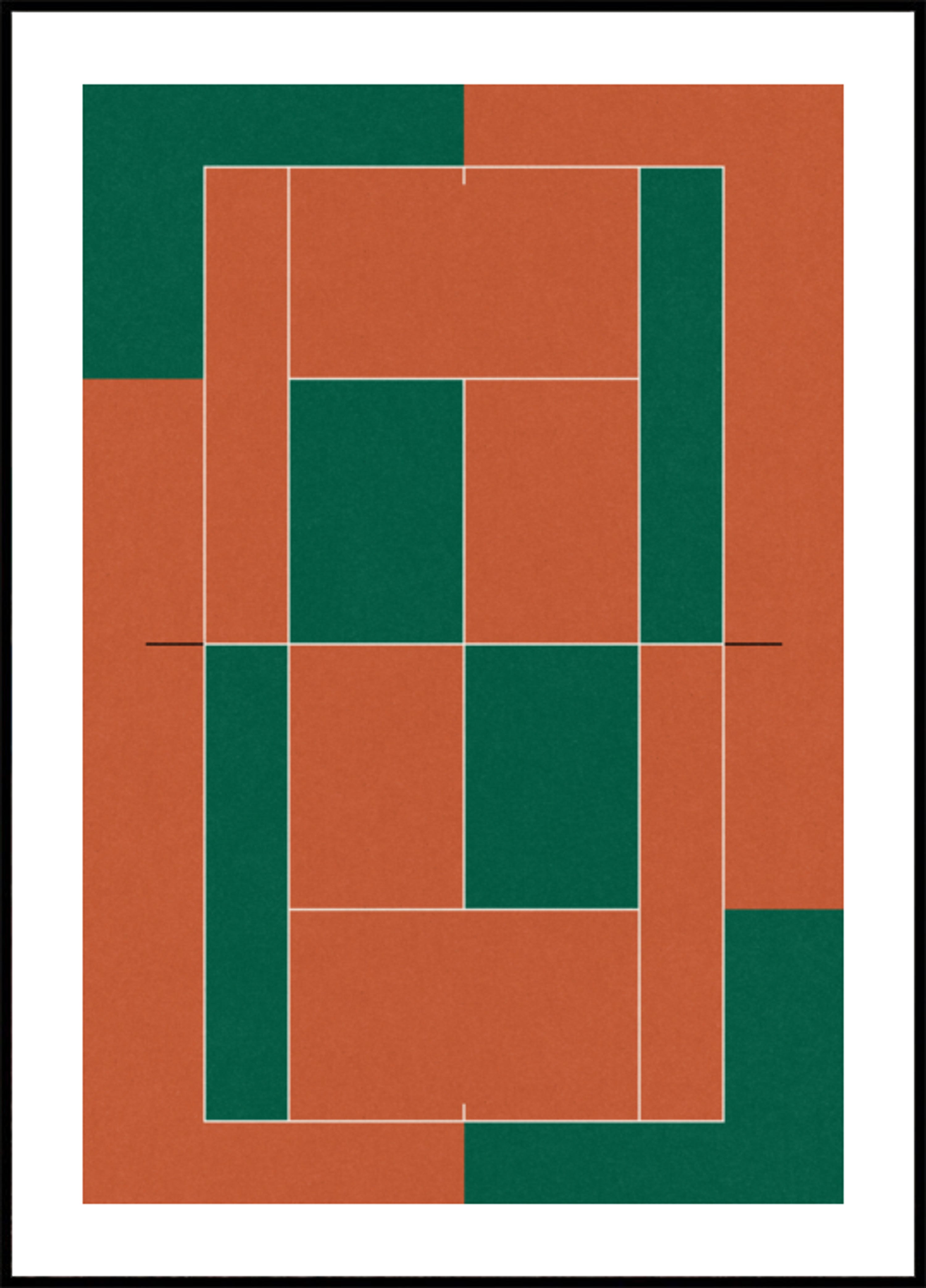 Geometrinen tenniskenttä
