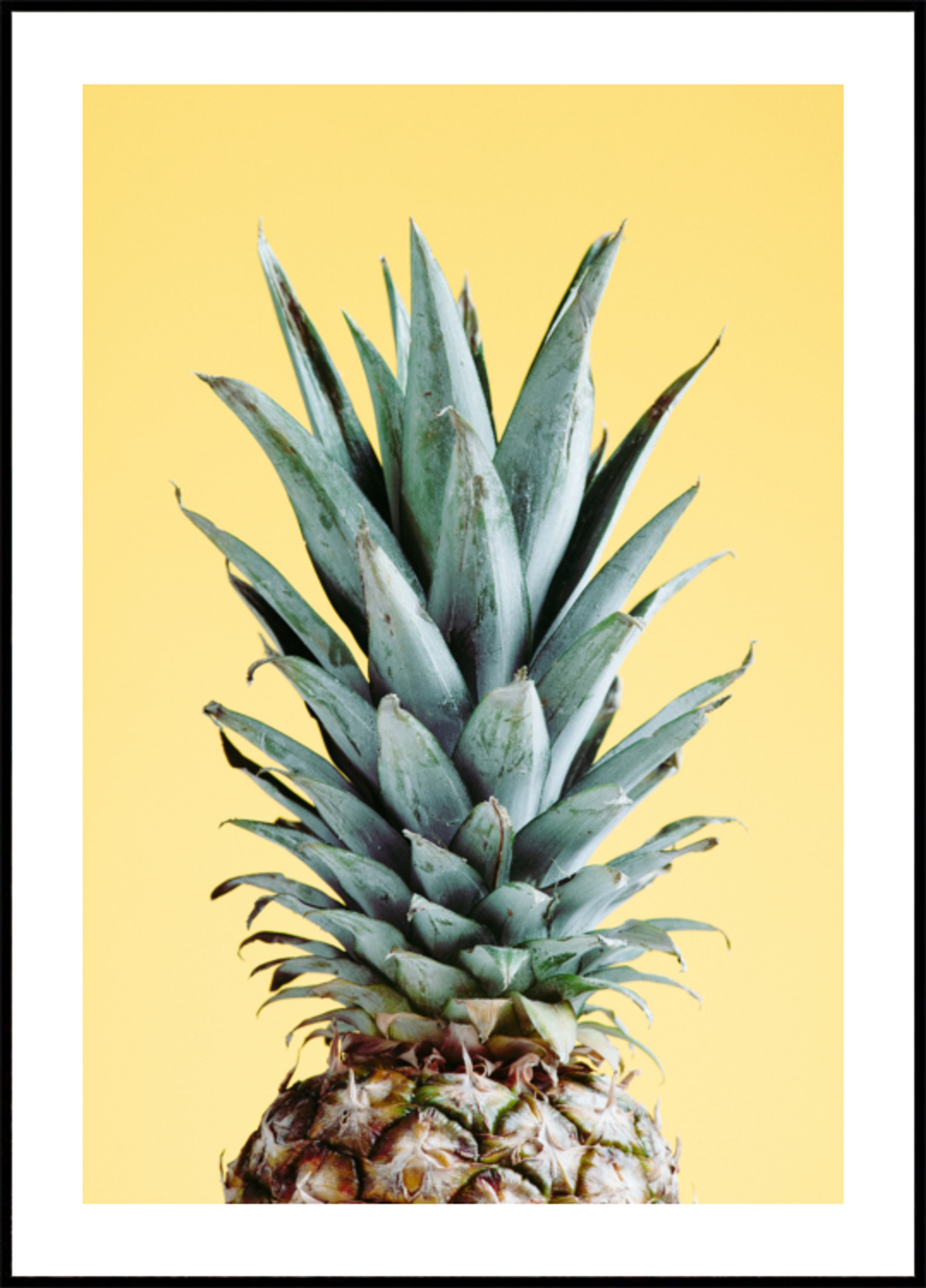 Trooppinen ananas keltainen