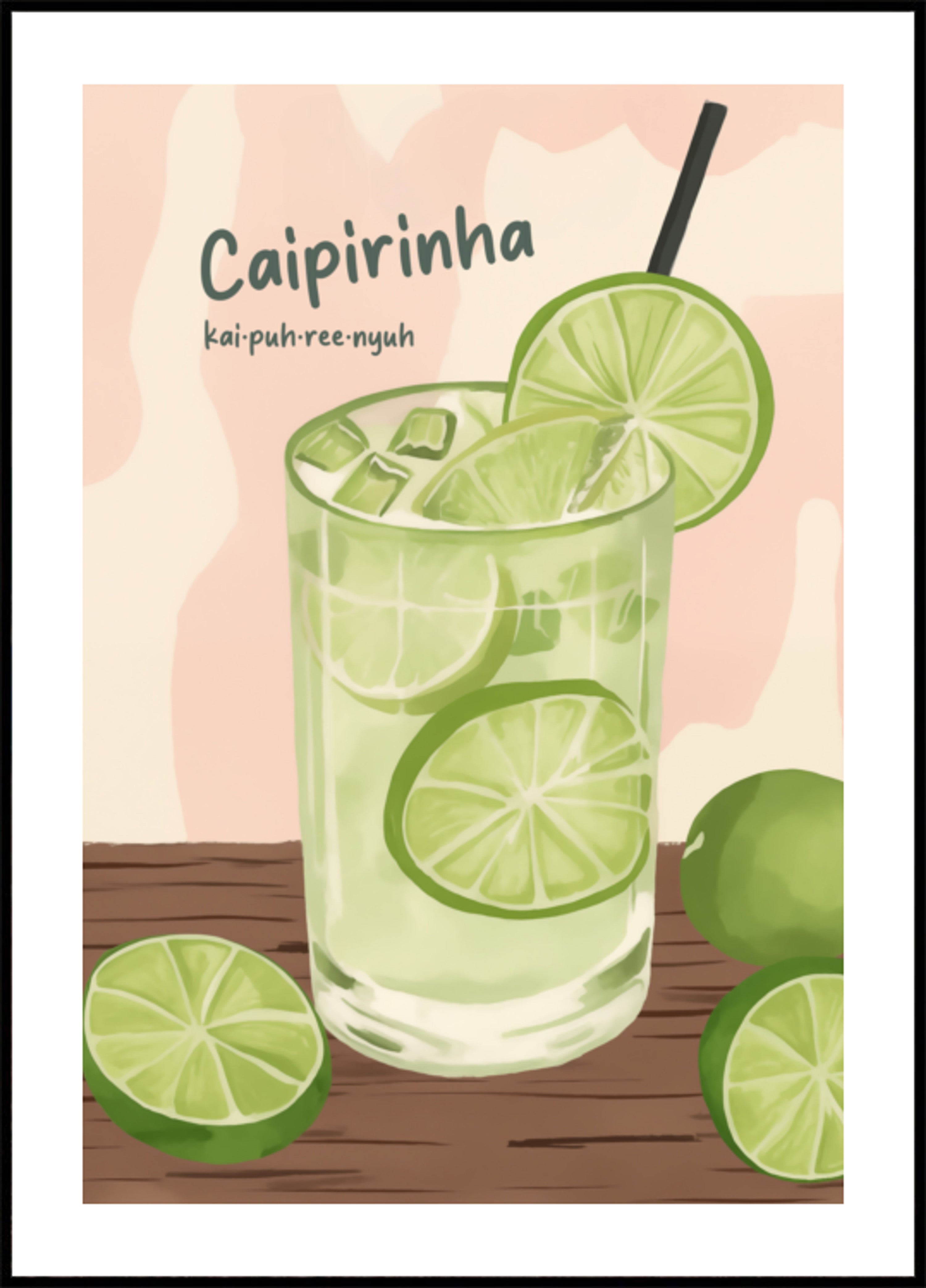 Virkistävä Lime Caipirinha