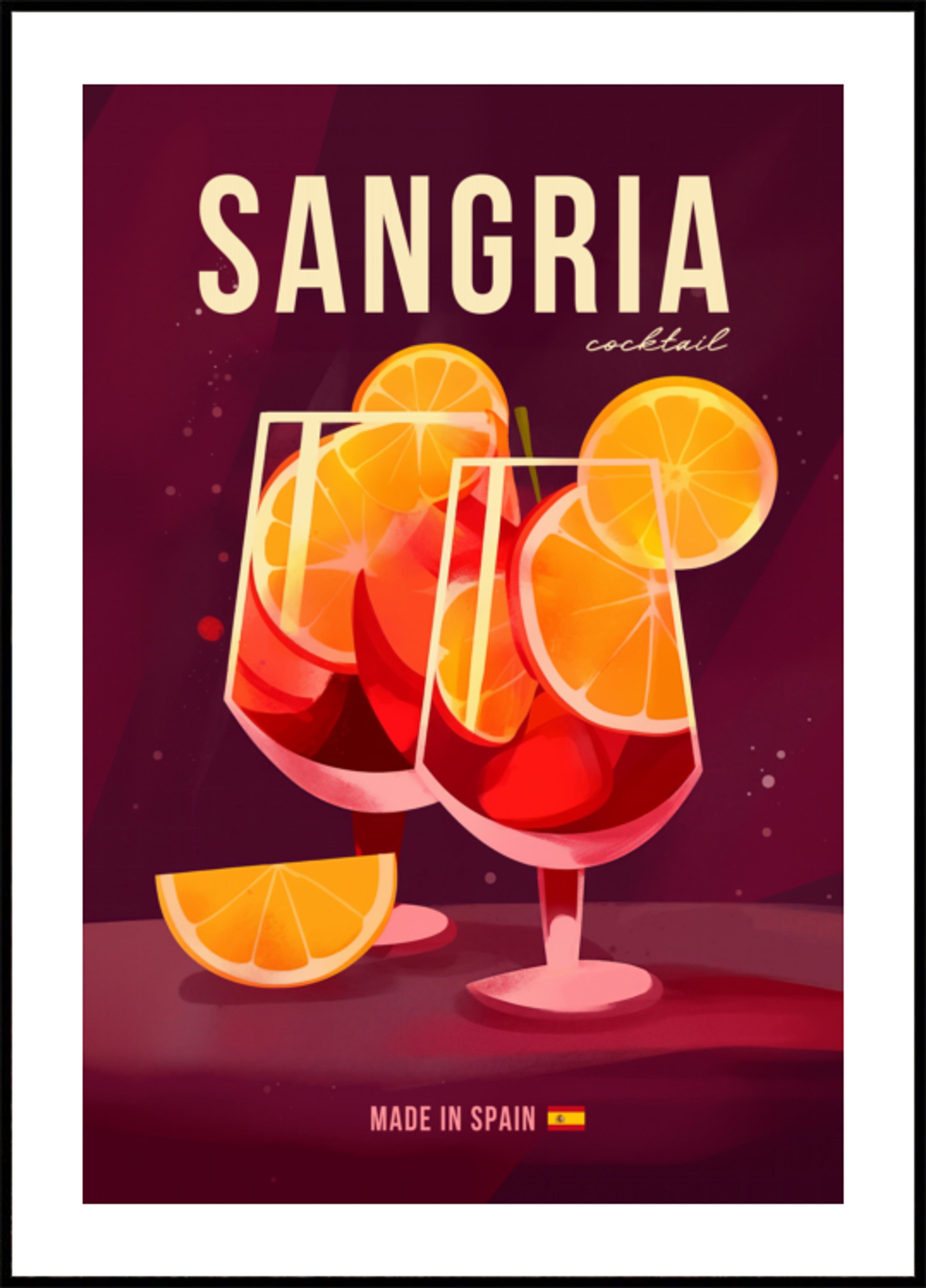 Virkistävä Sangria Cocktail
