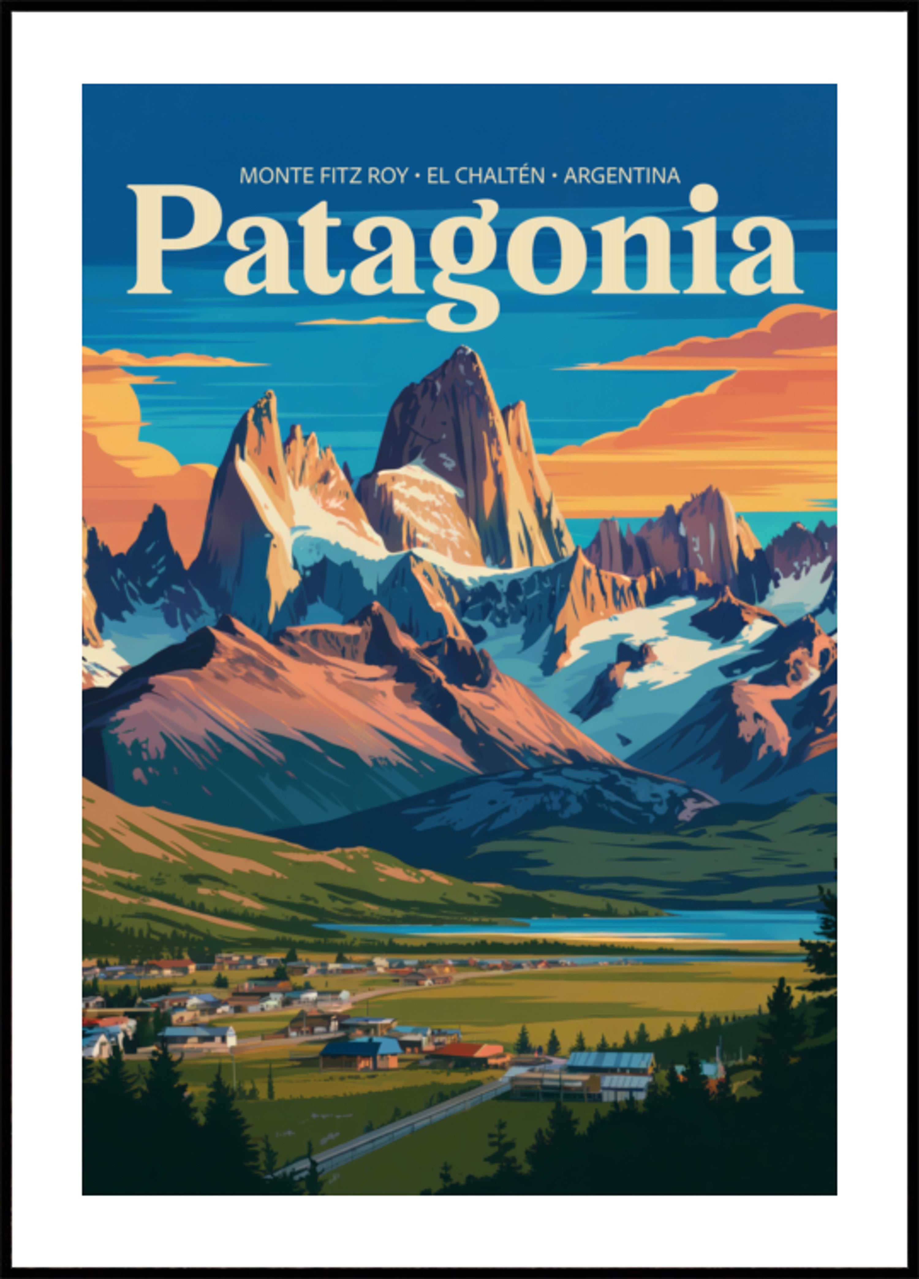 El Chalténin laakson hehku