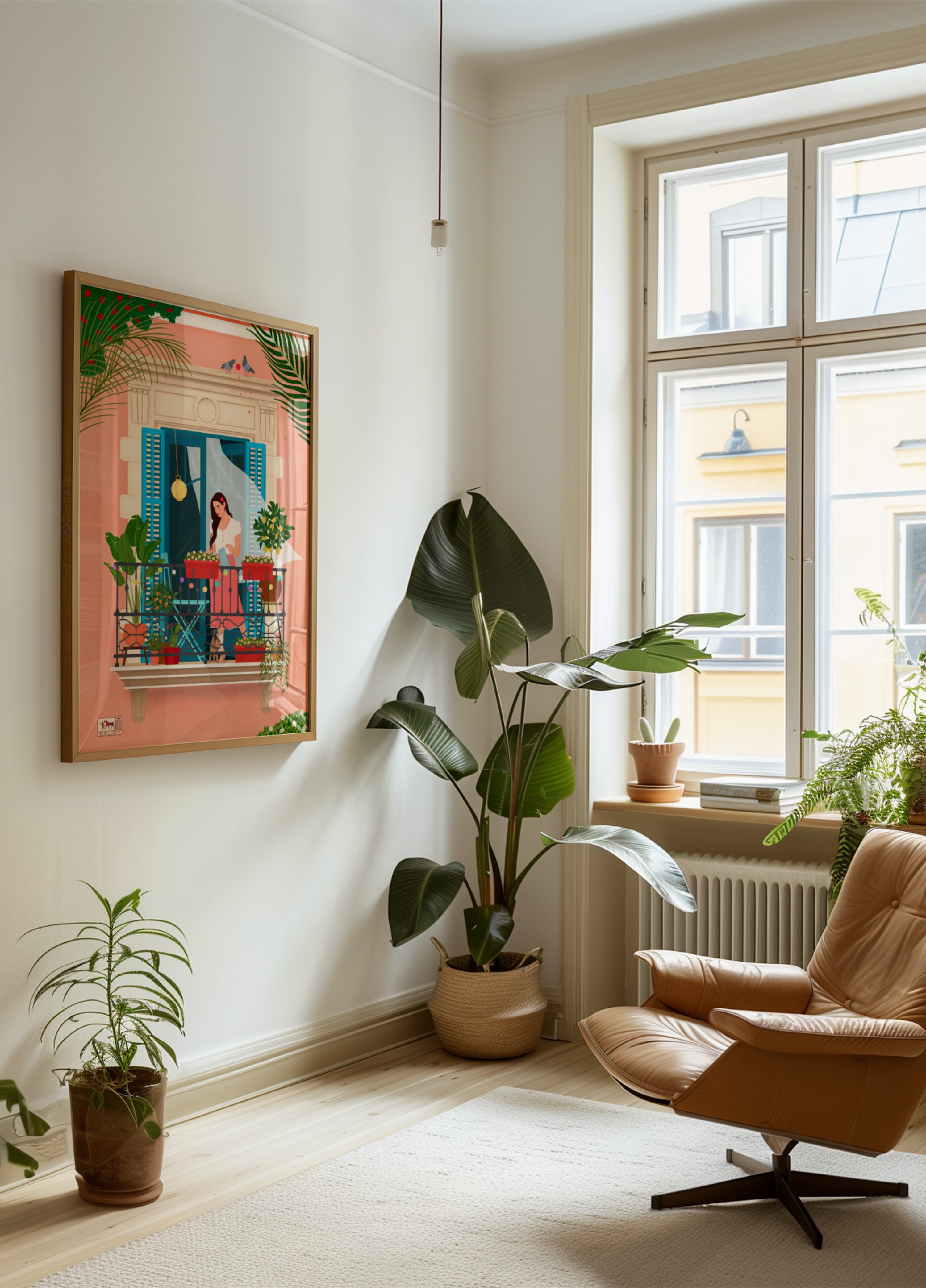 Välimerellinen parvekepuutarha