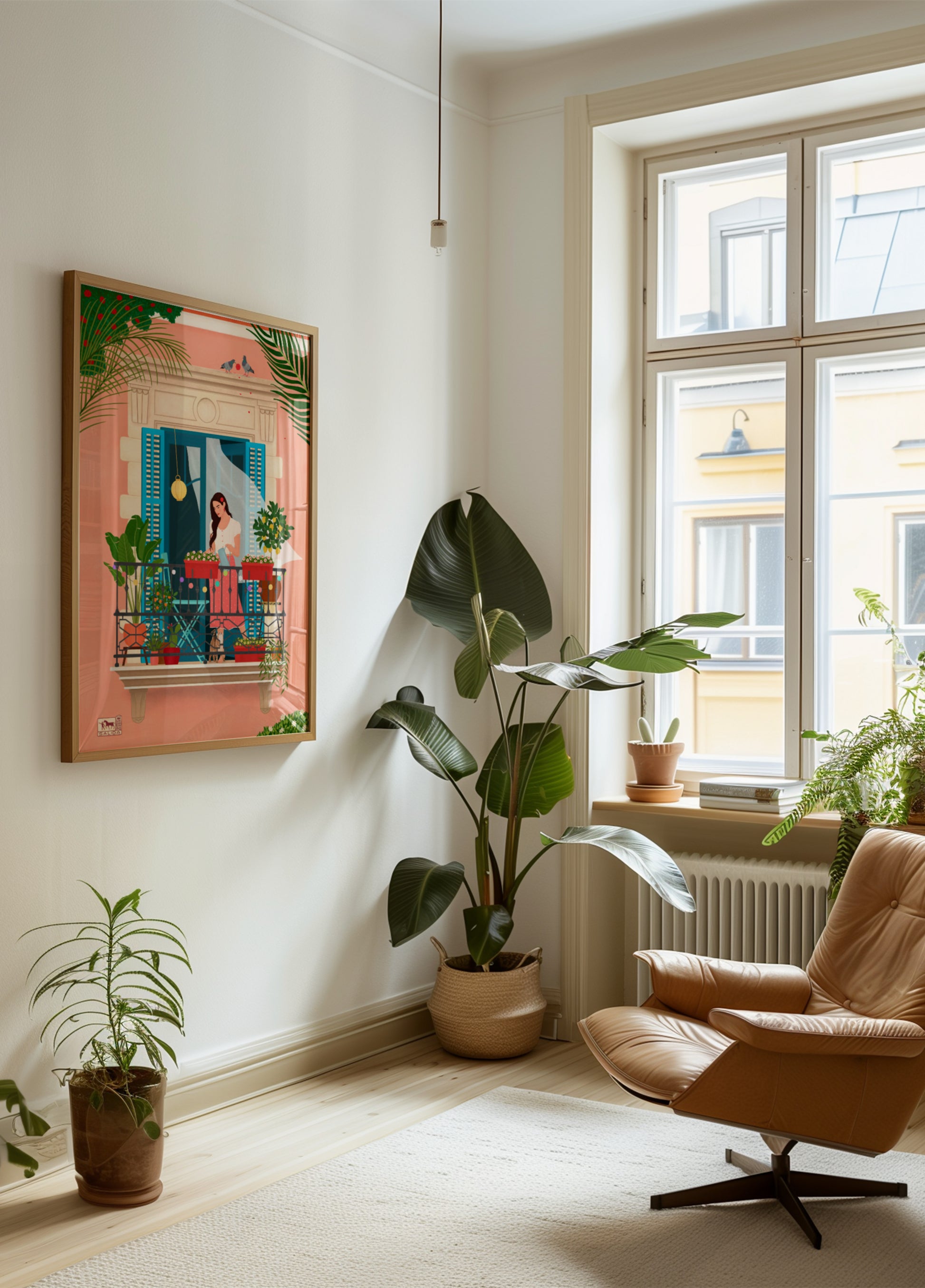 Välimerellinen parvekepuutarha