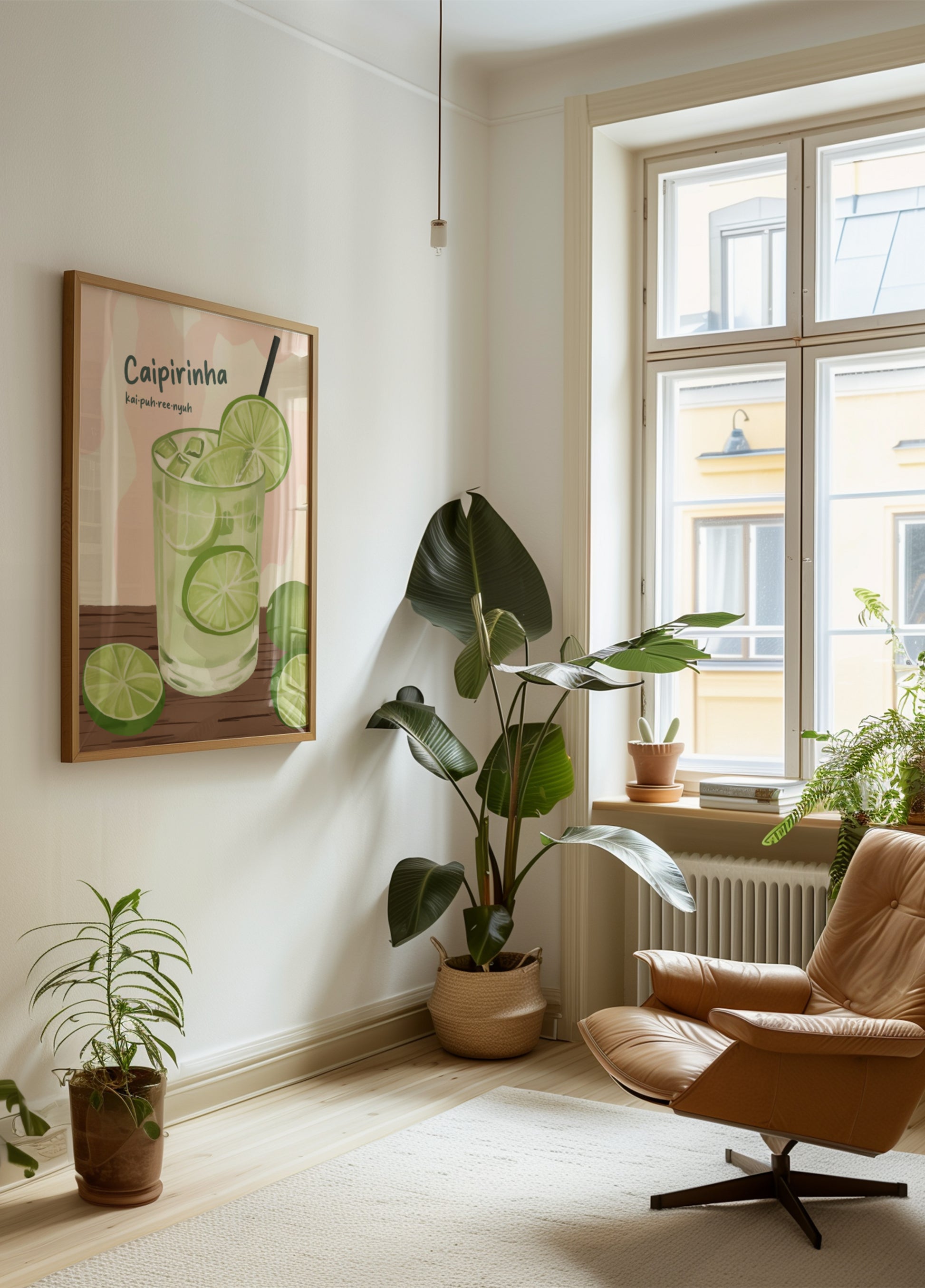 Virkistävä Lime Caipirinha