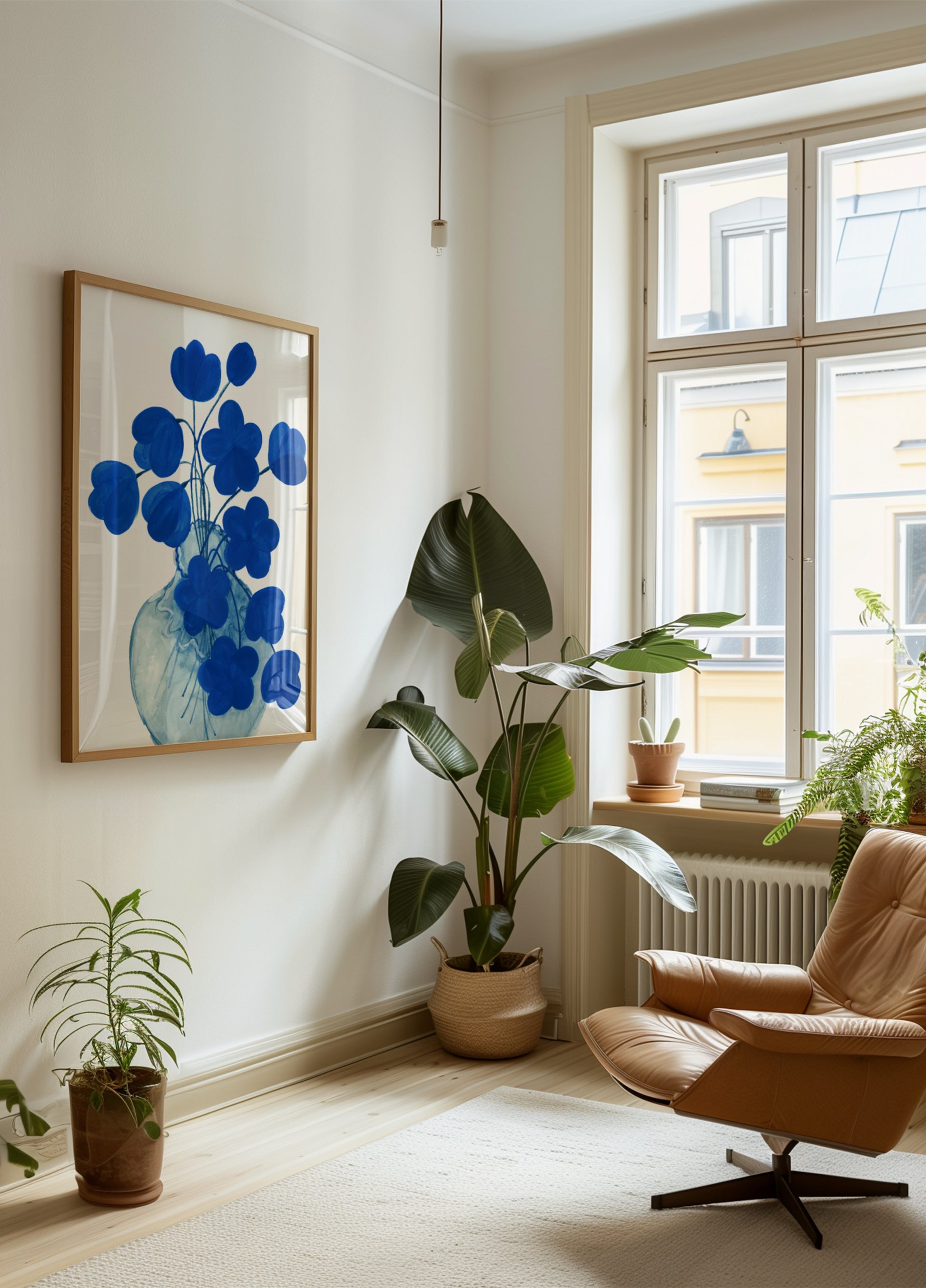 Deep Blue kukkamaljakko
