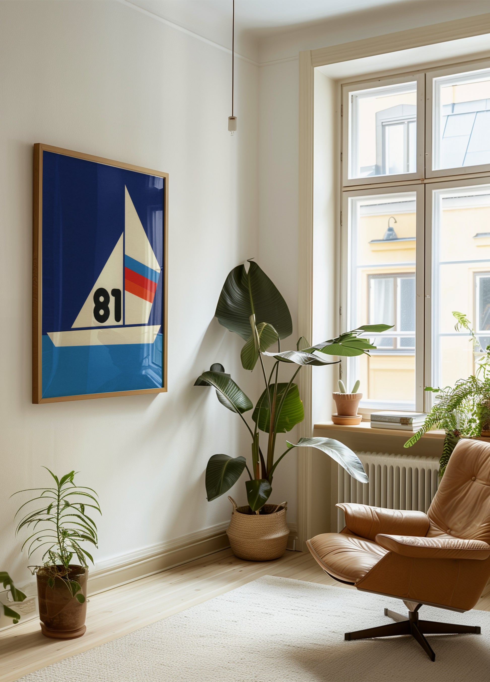 Sininen vesipurjehdus 81