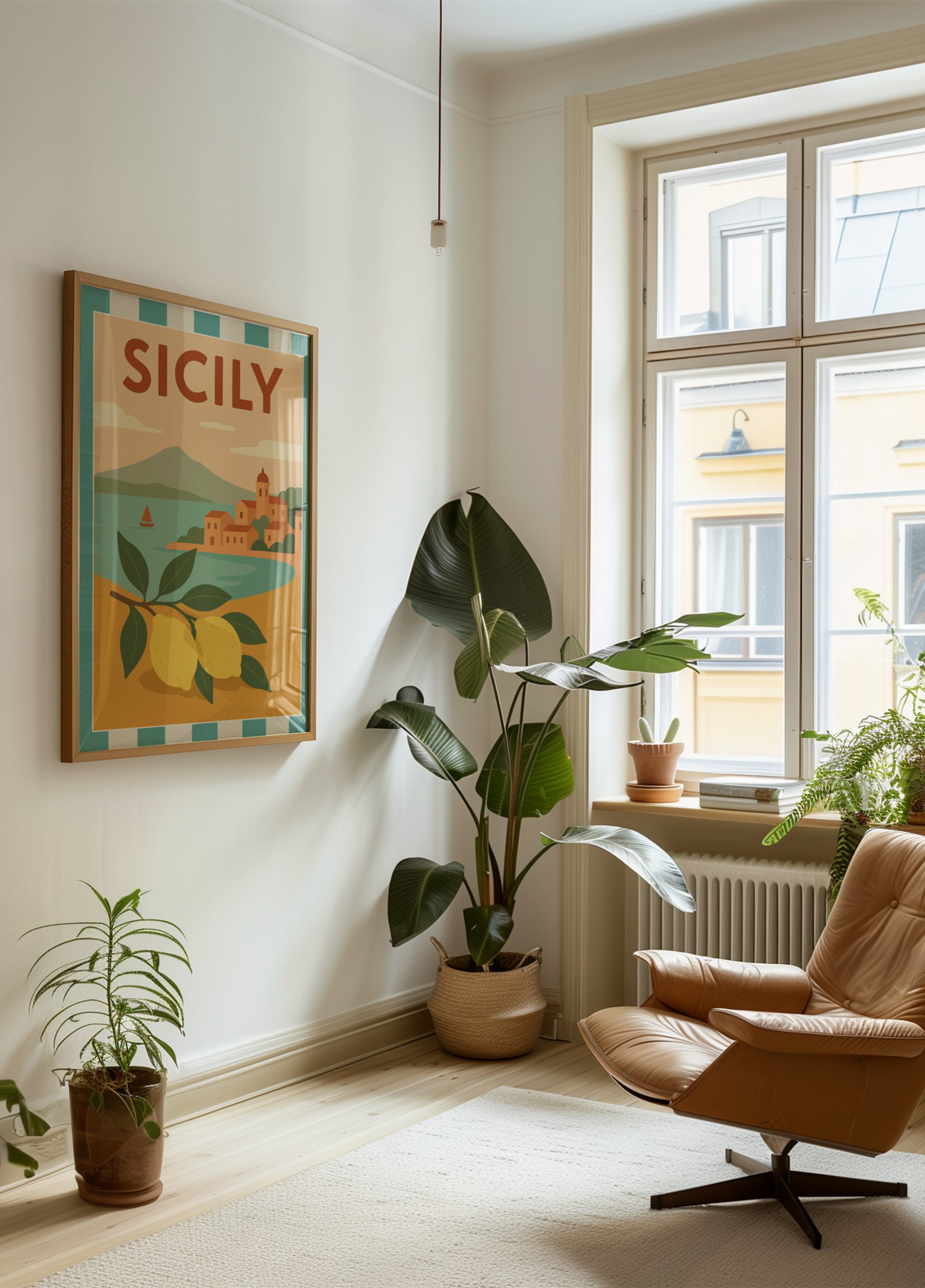 Sisilian sitruunoiden rannikkokylä