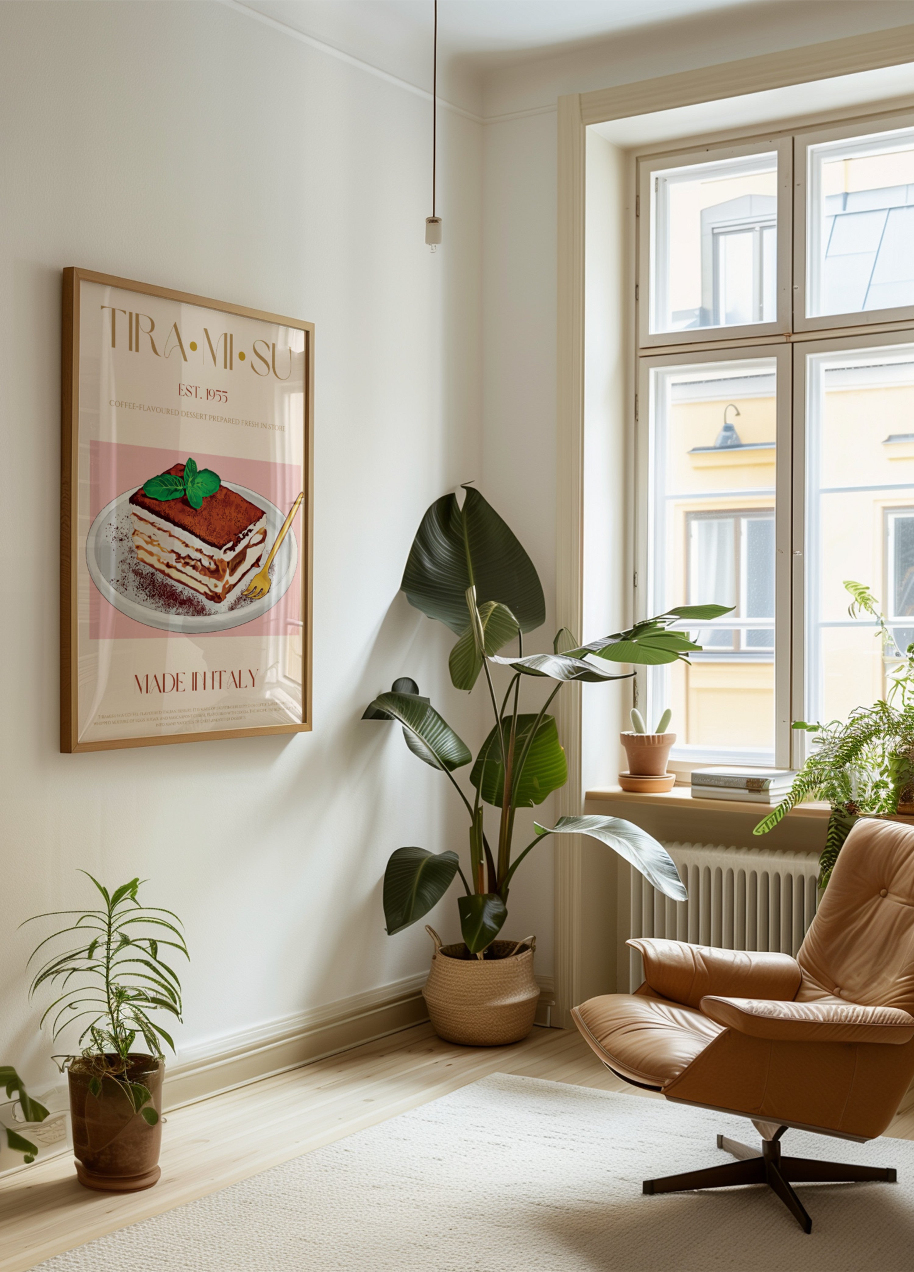 Klassinen italialainen tiramisu