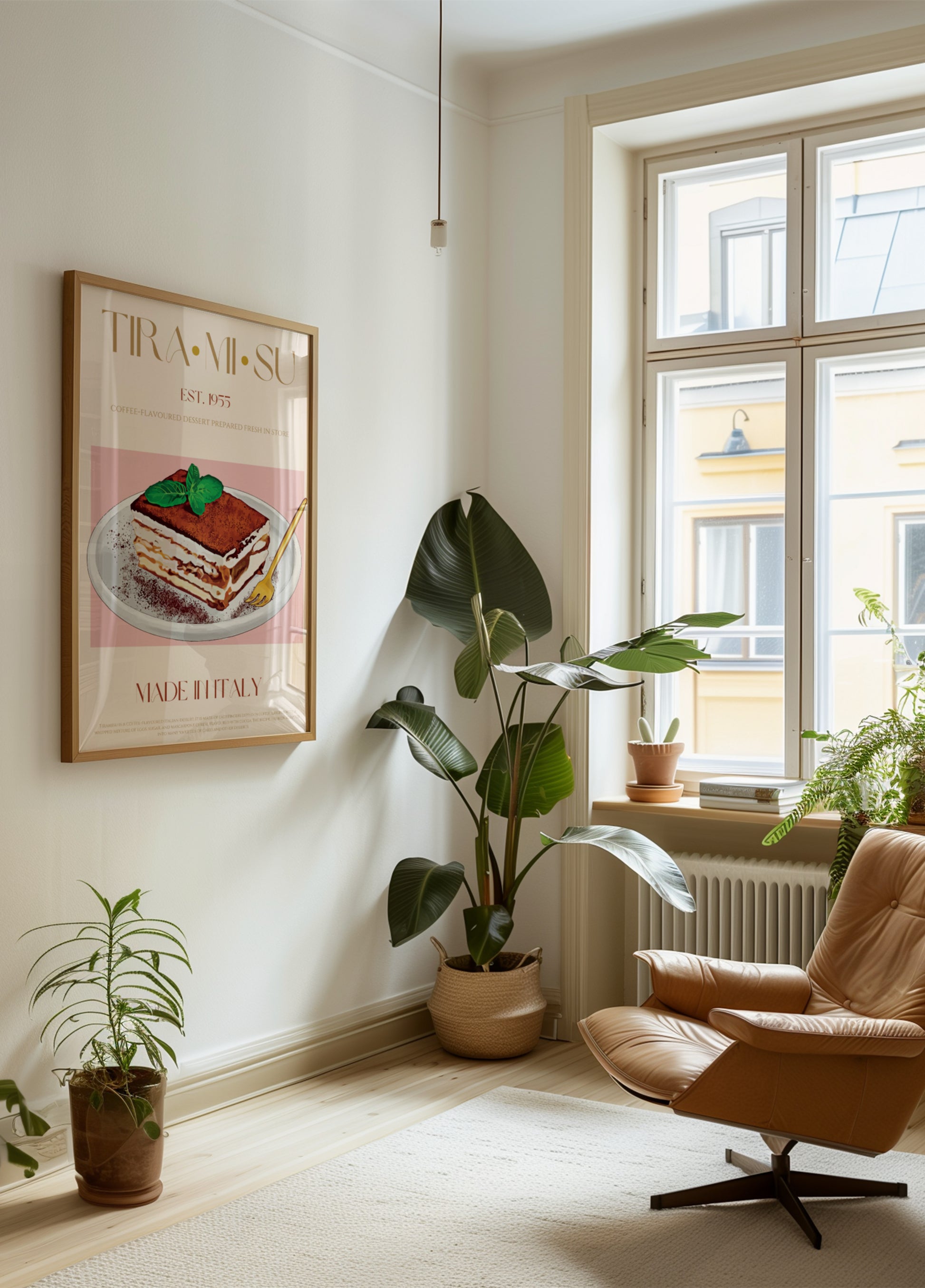 Klassinen italialainen tiramisu