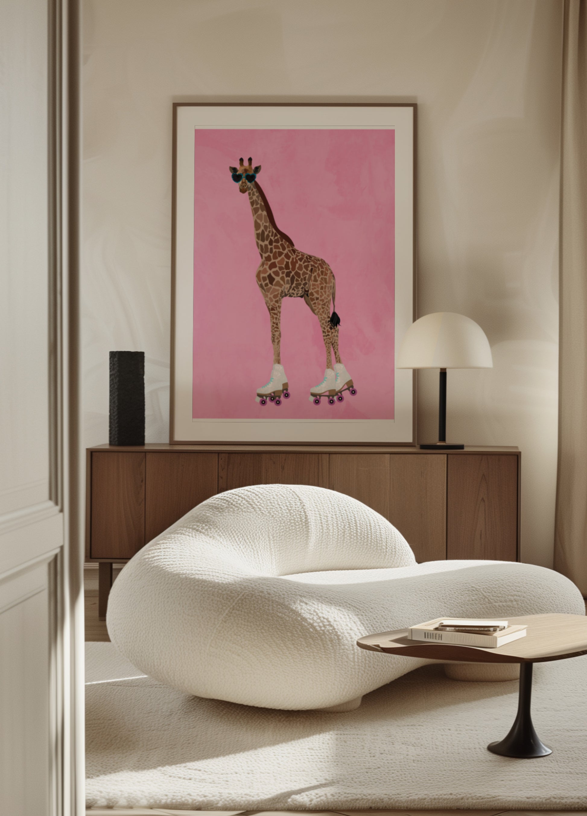 Hienot Giraffe rullaluistimet