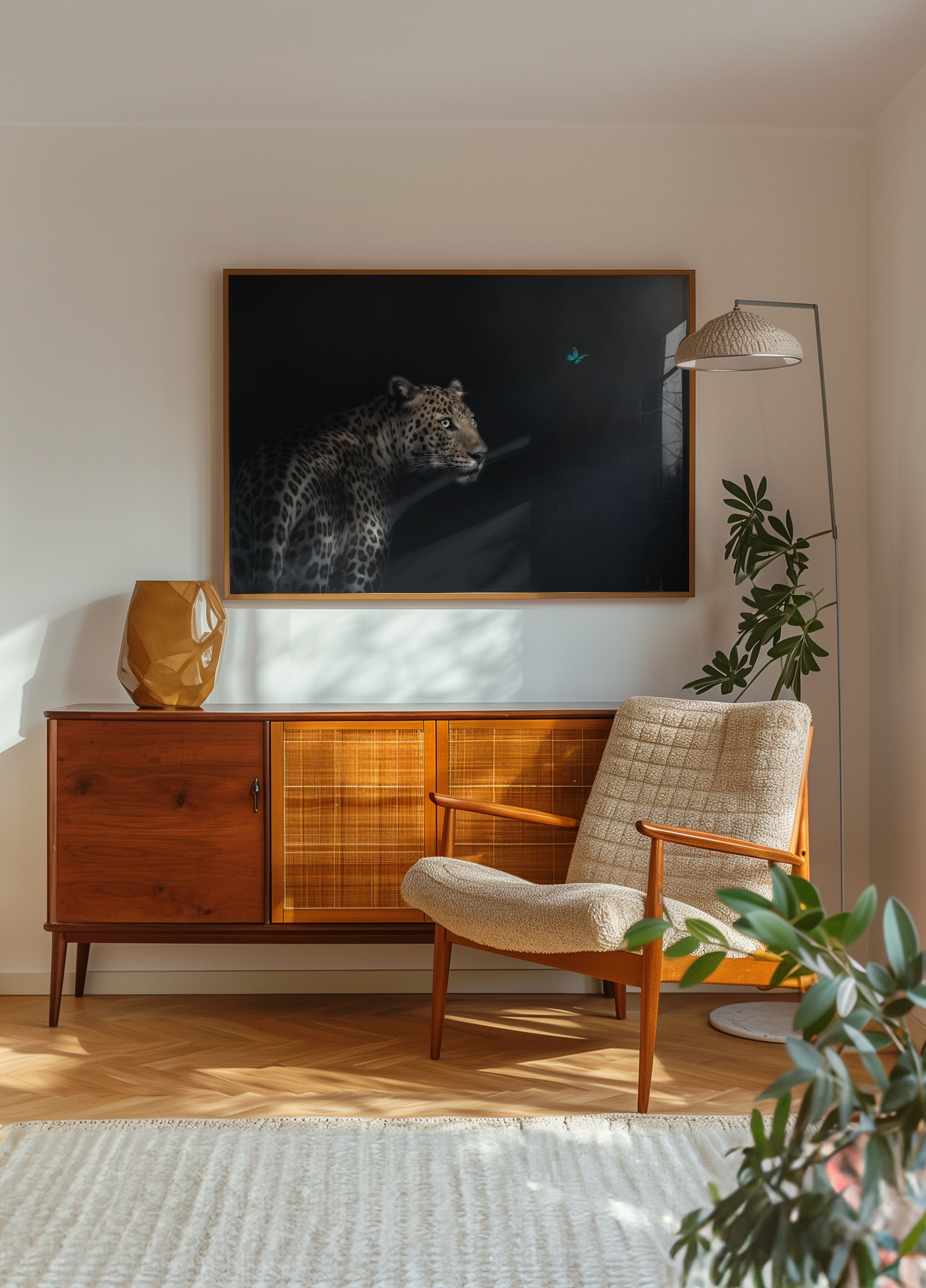 Leopard Butterfly sideharso