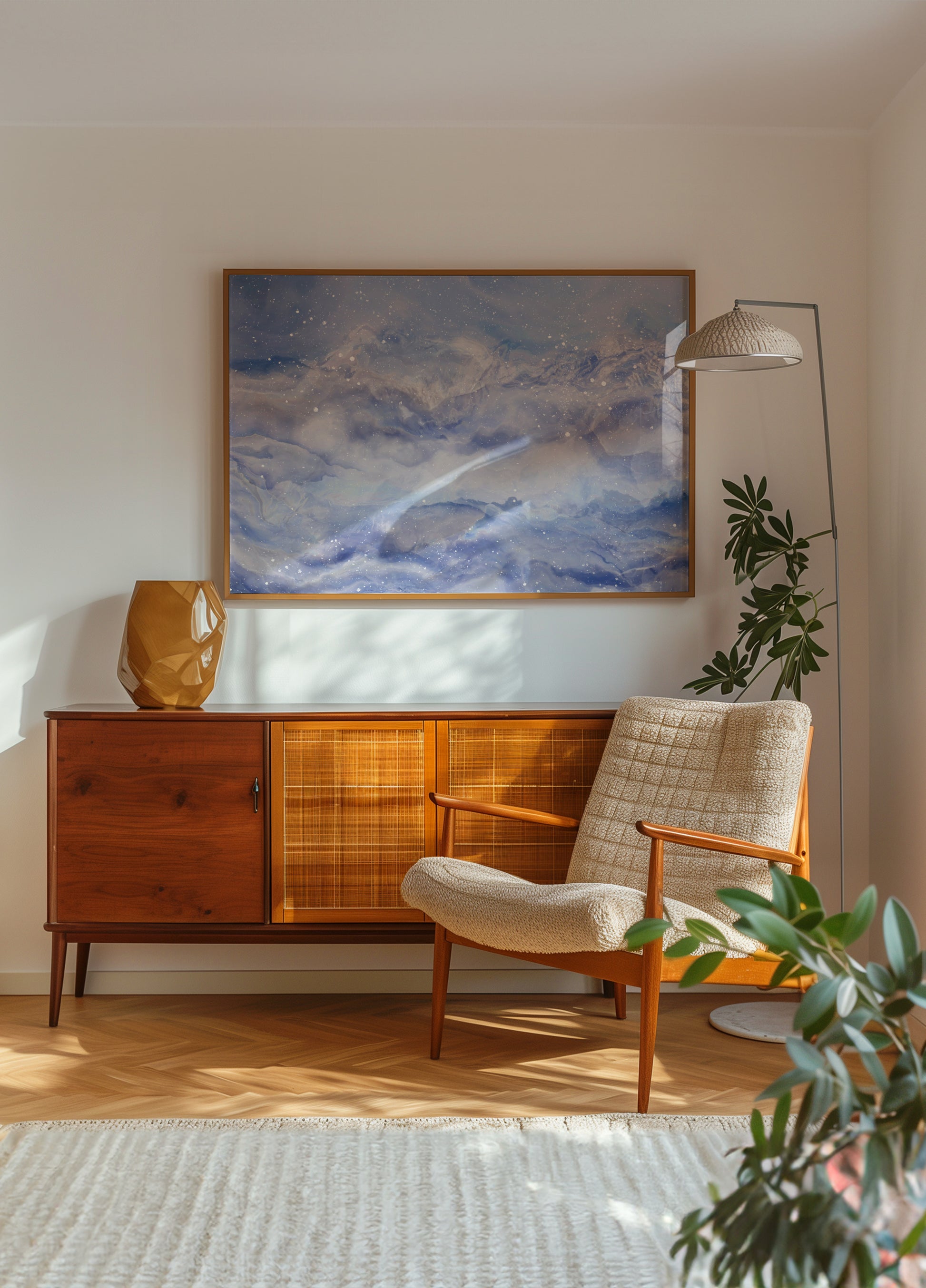 Vuoria tähtitaivaan alla