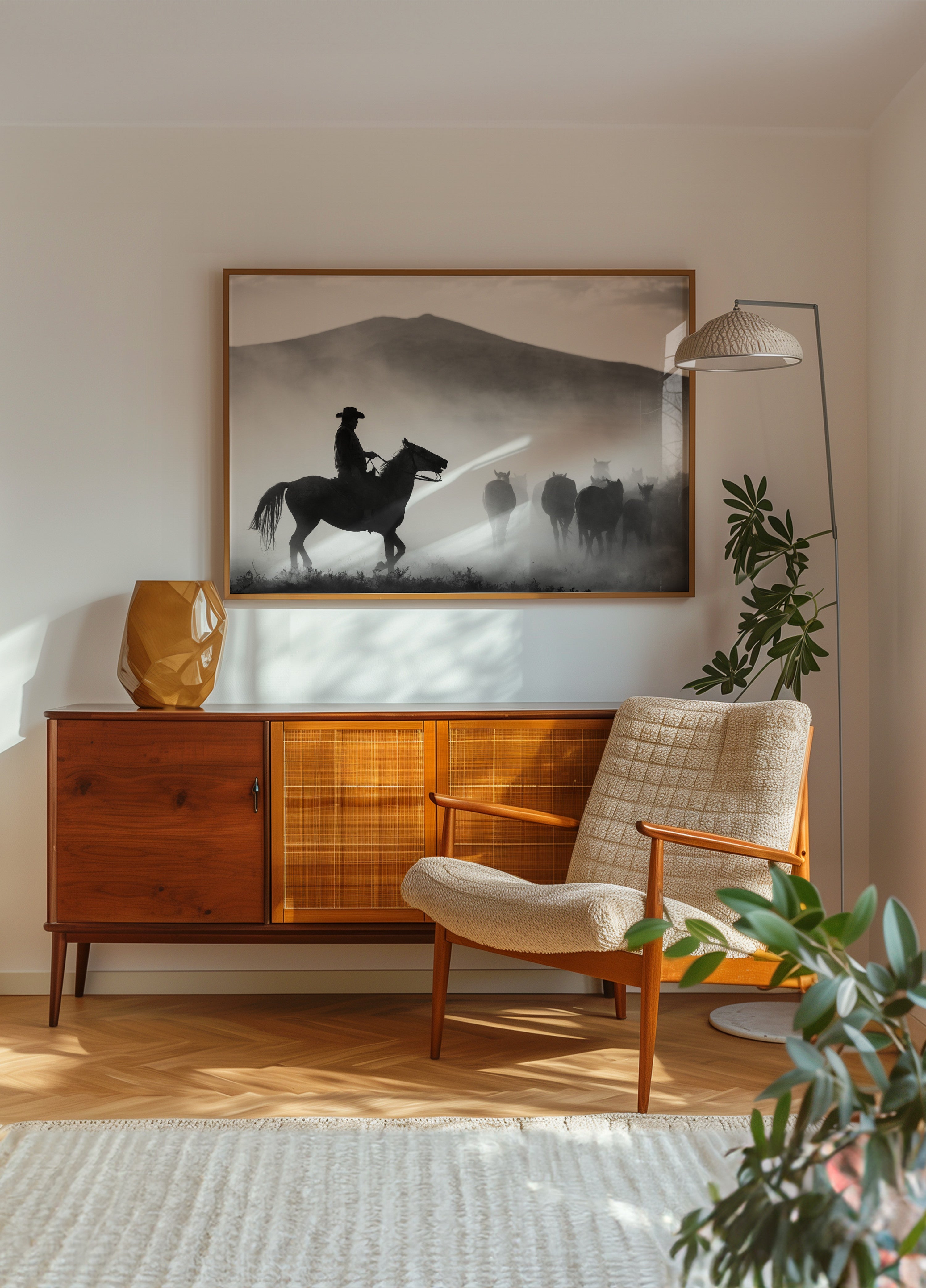 Cowboy-paimenhevosia